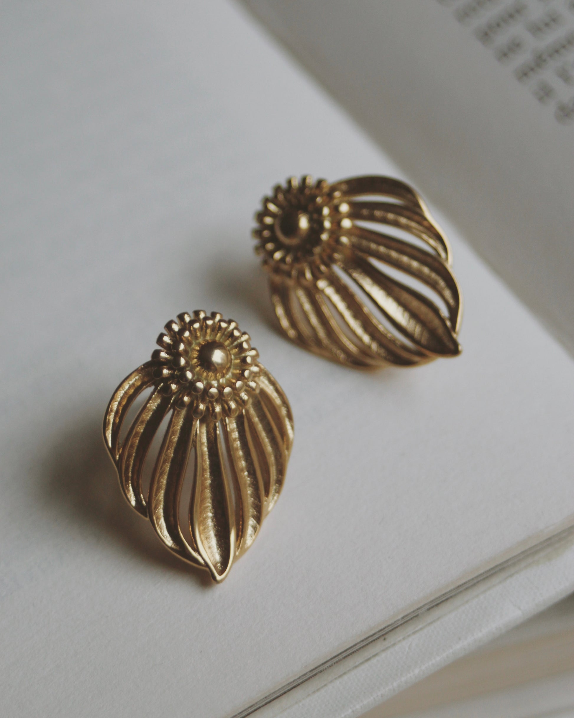 Boucles d’oreilles pistil