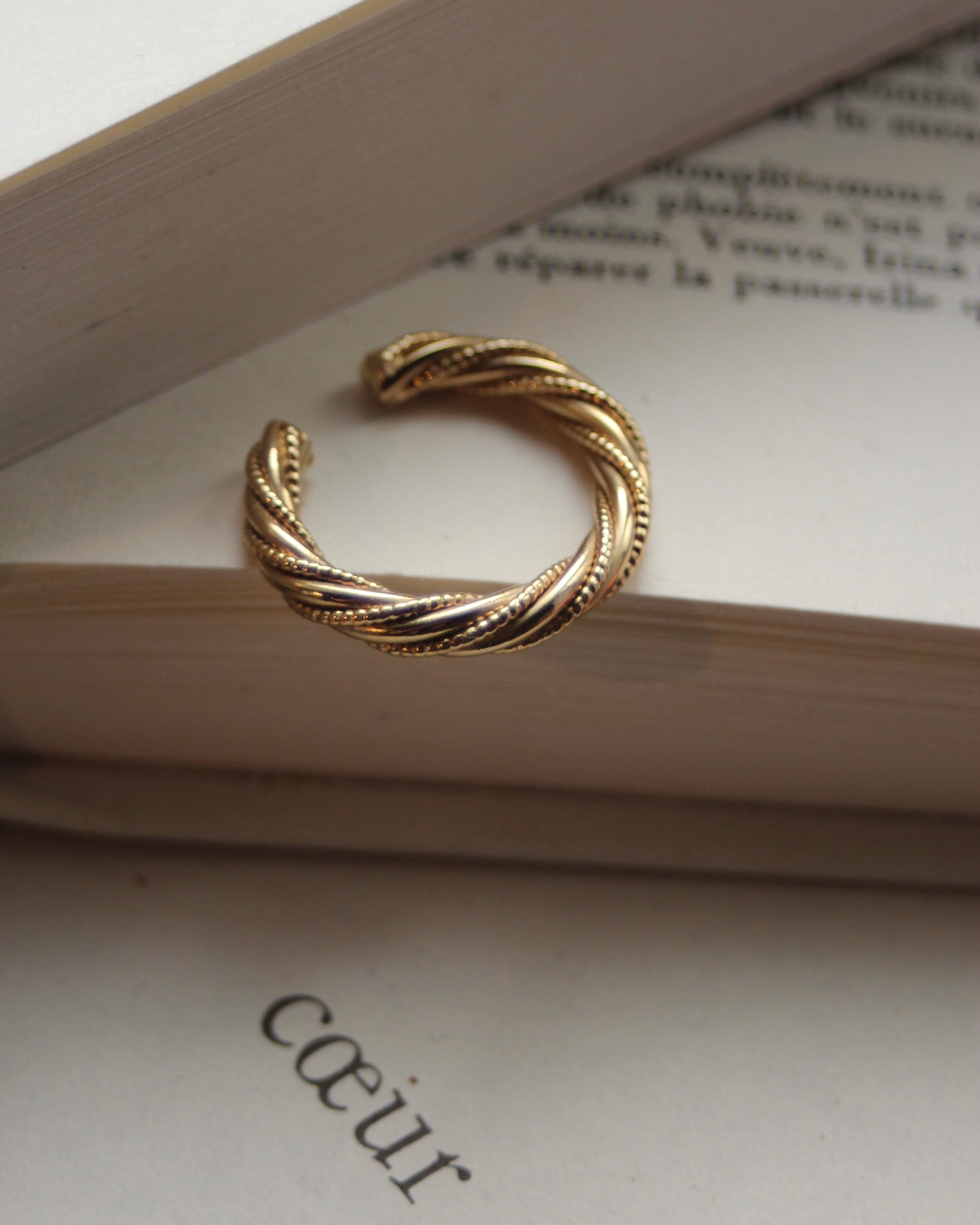 Bague deux fils