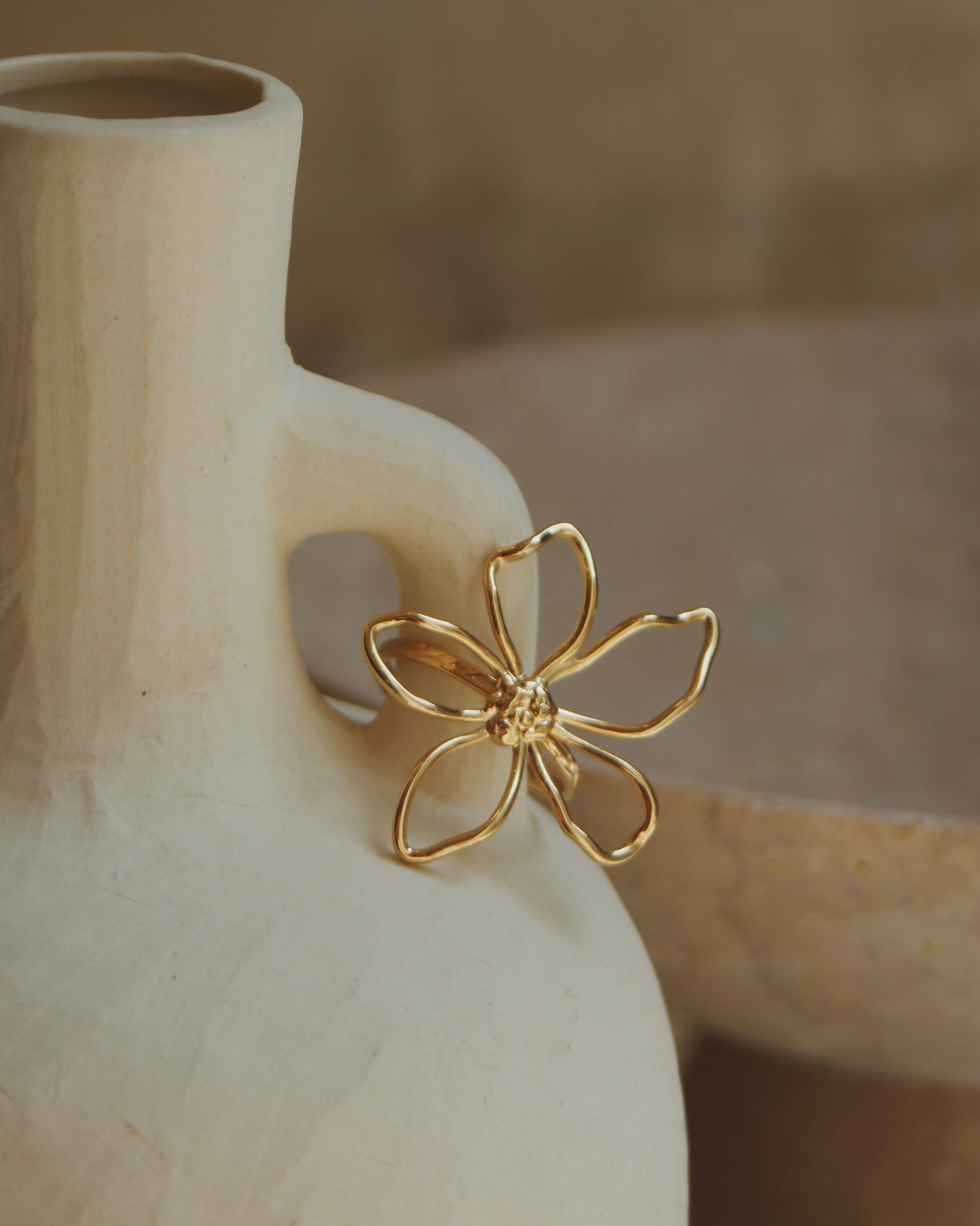 Bague fleur