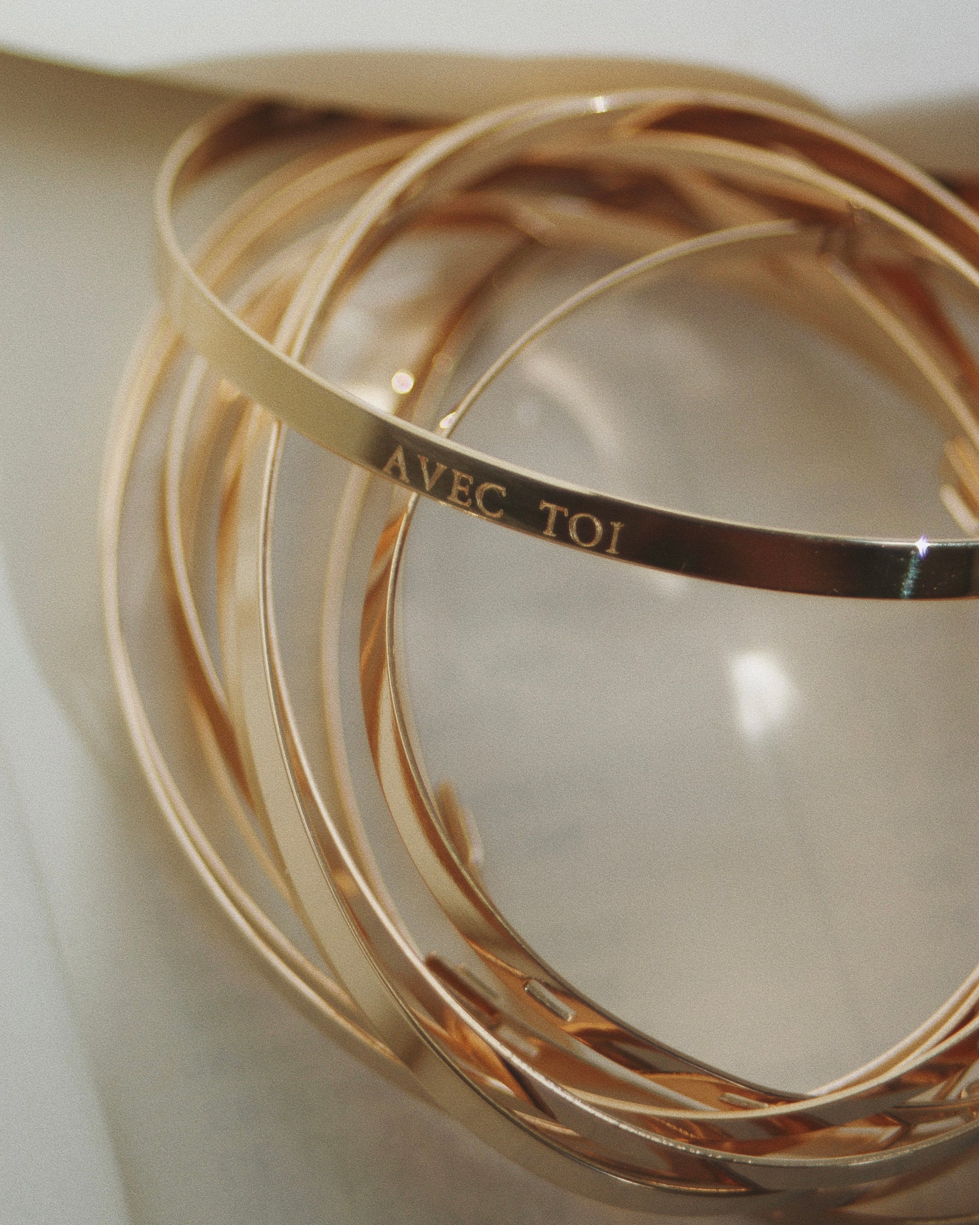 Bracelet ruban (personnalisable)