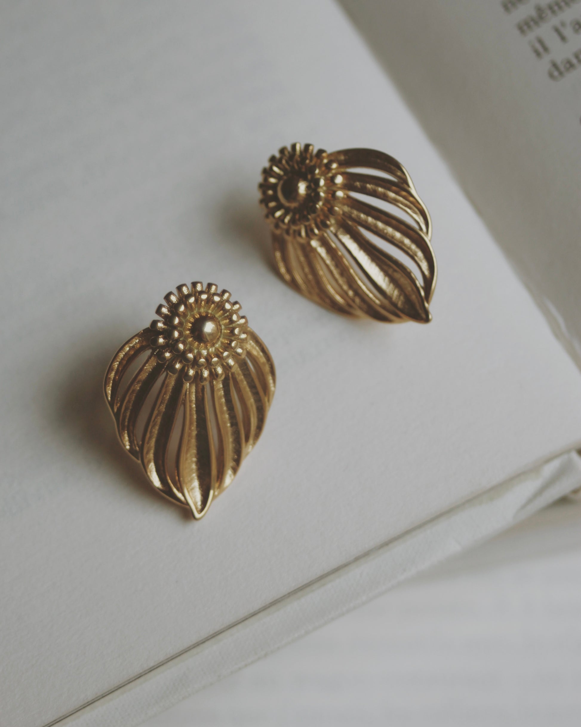Boucles d’oreilles pistil