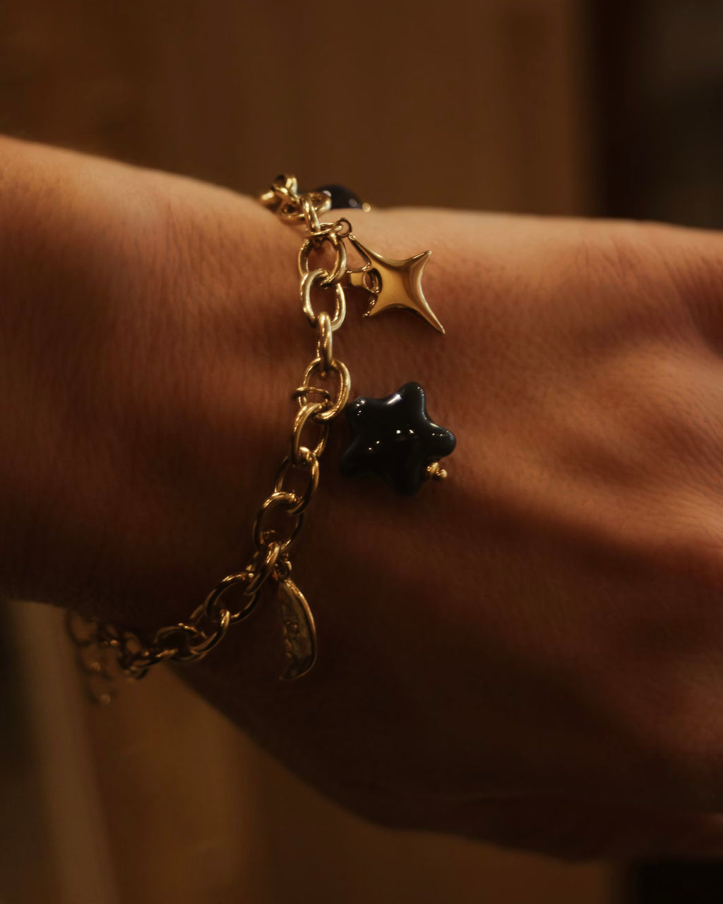 Bracelet nuit etoilee