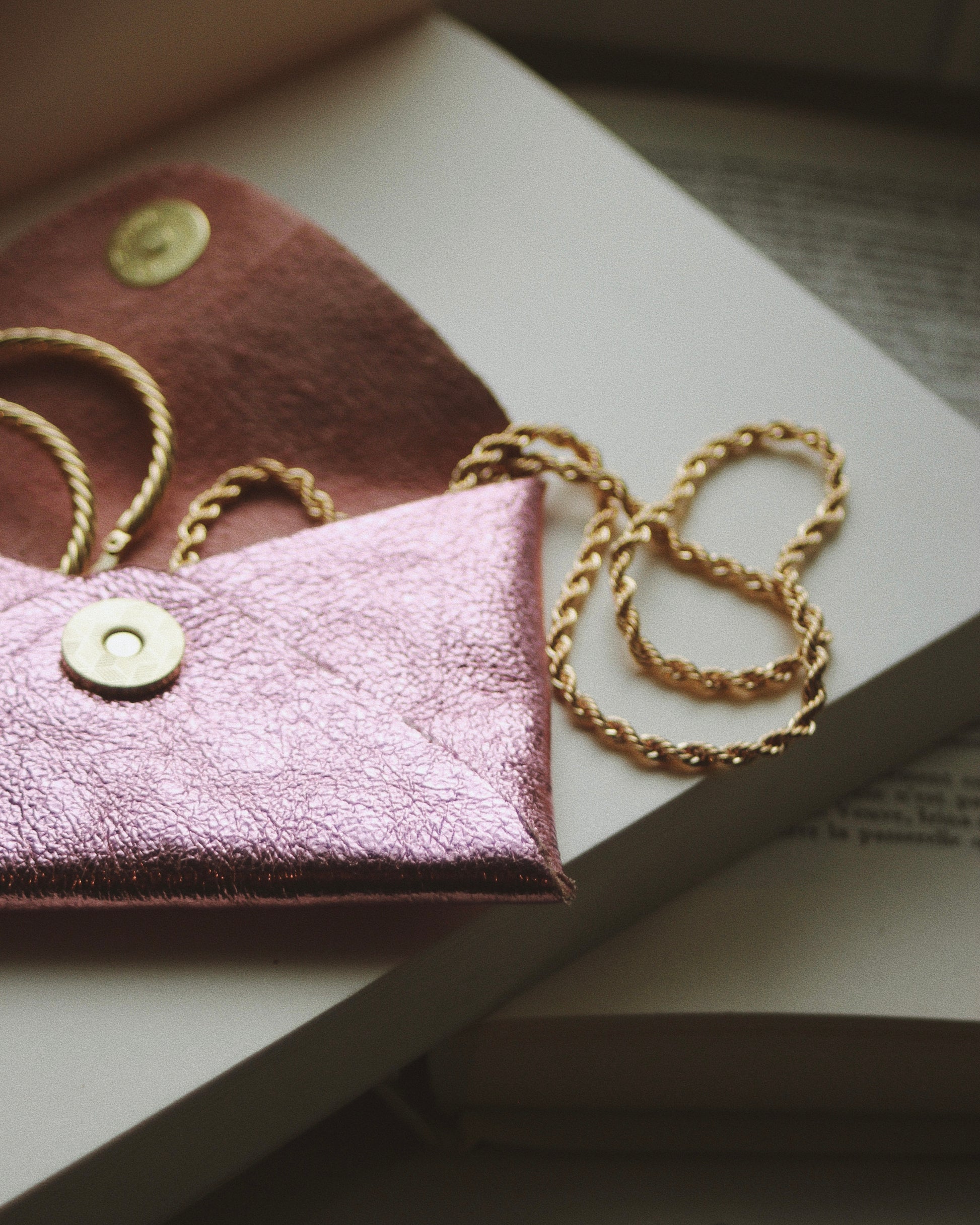 Petite pochette cuir (8 coloris)