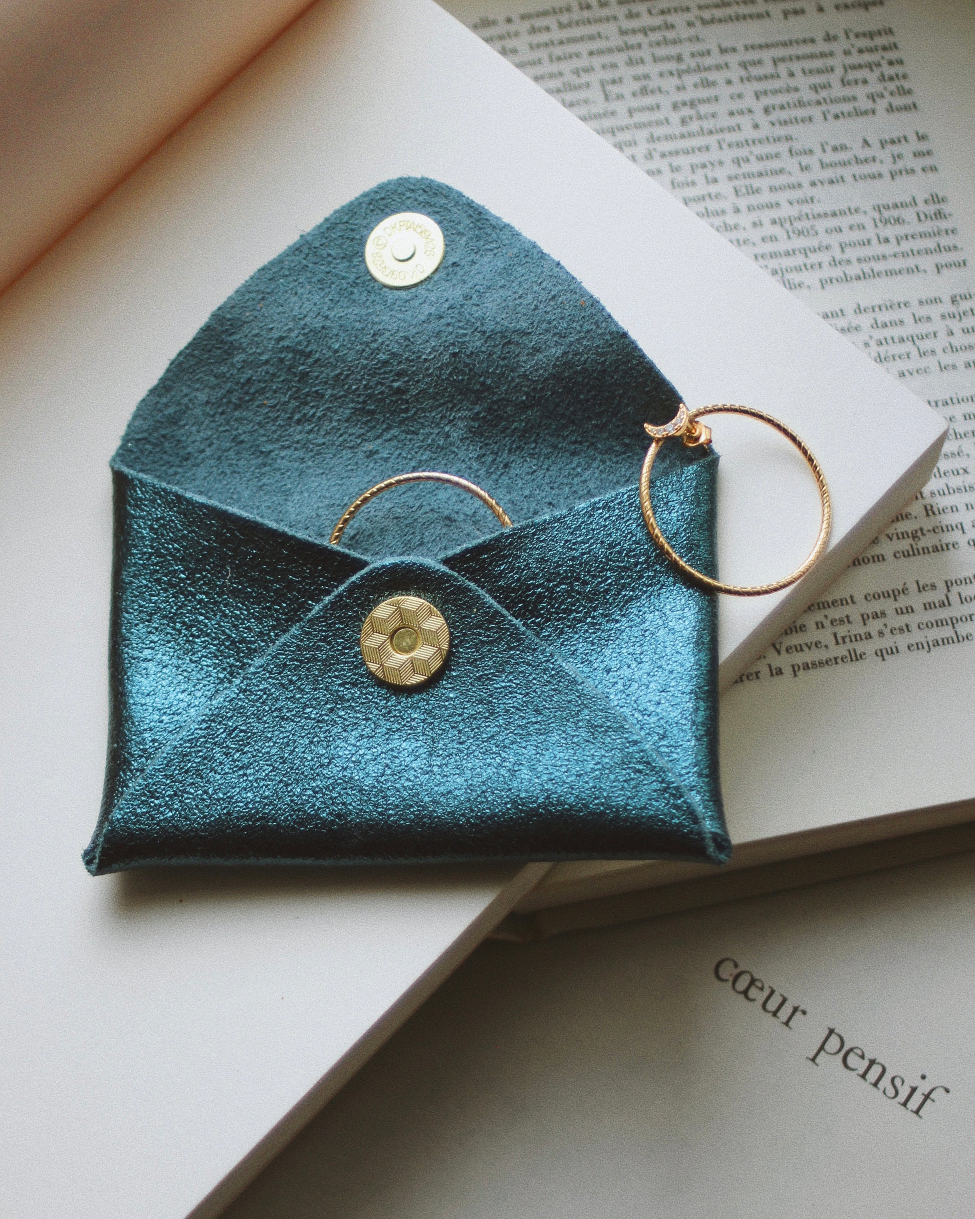 Petite pochette cuir (8 coloris)