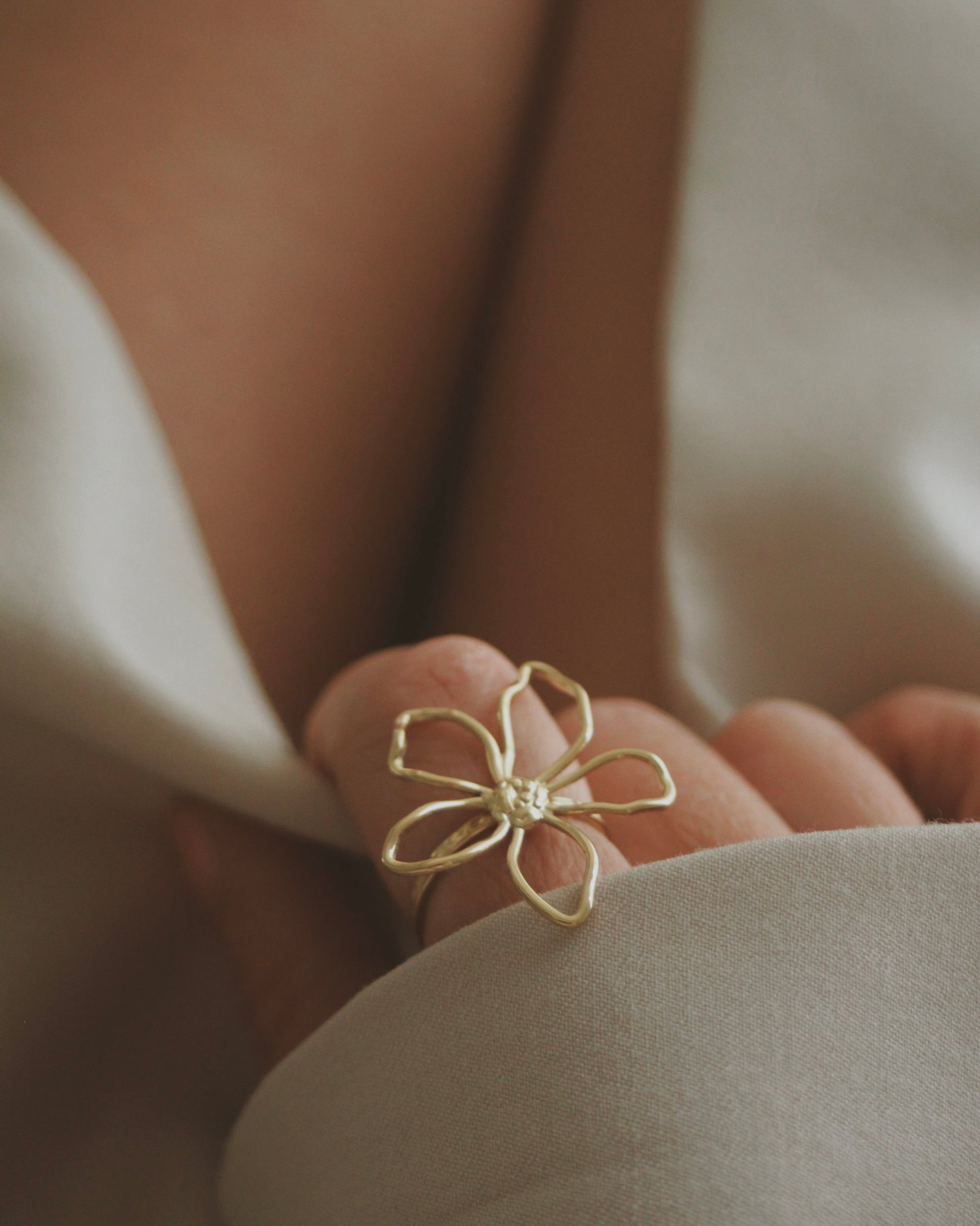 Bague fleur