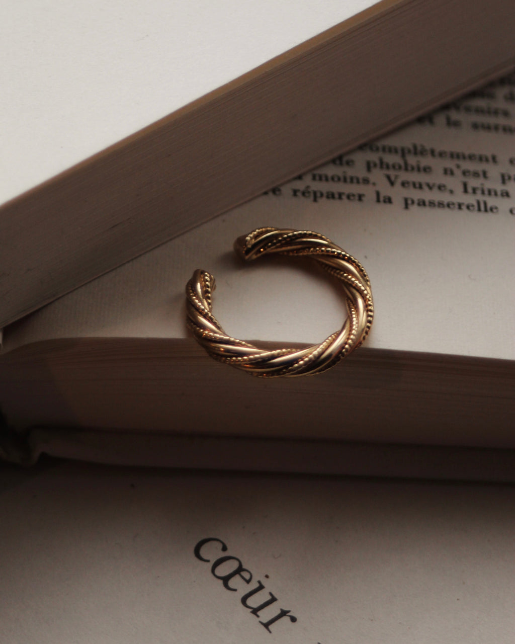 Bague deux fils