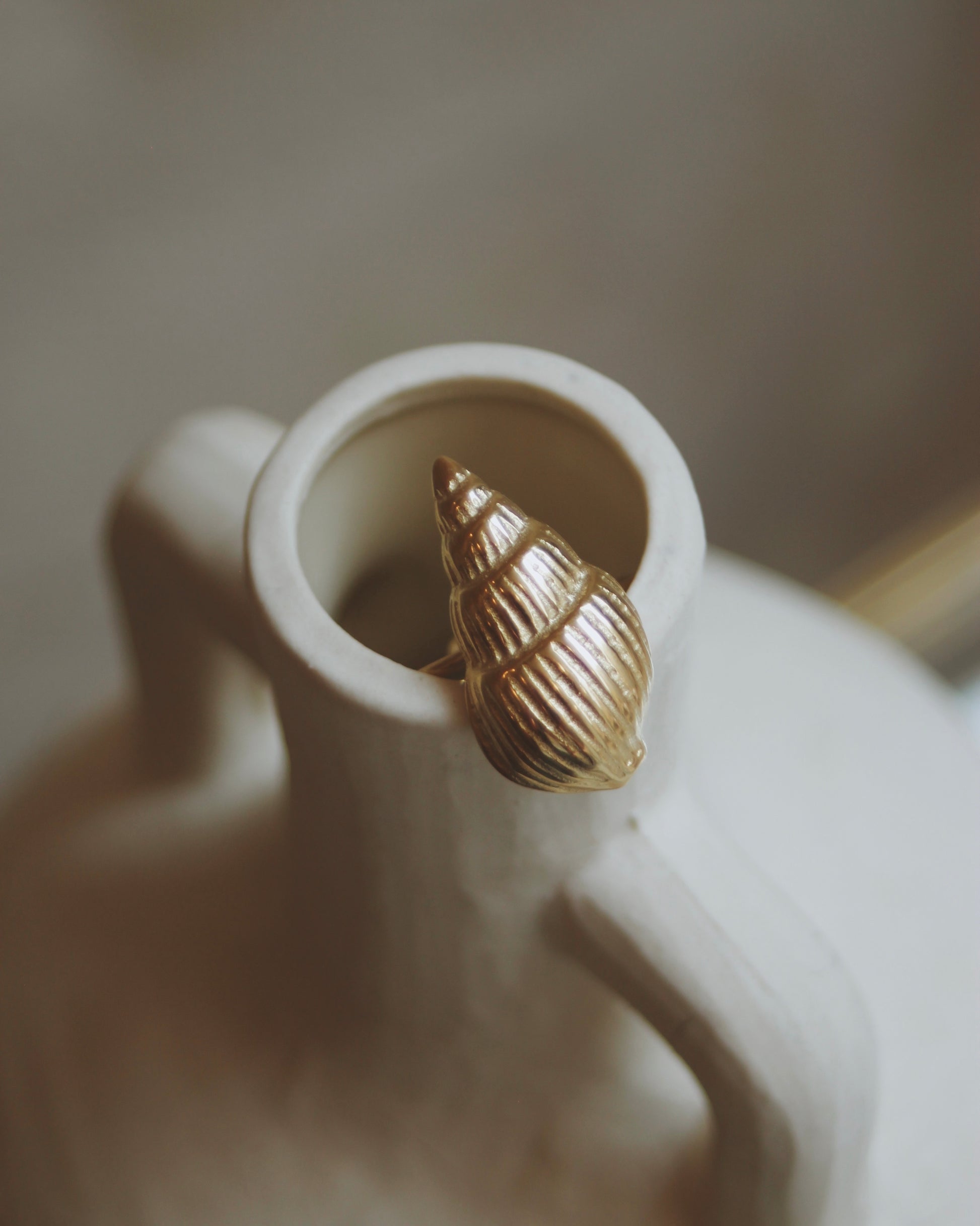 Bague coquillage