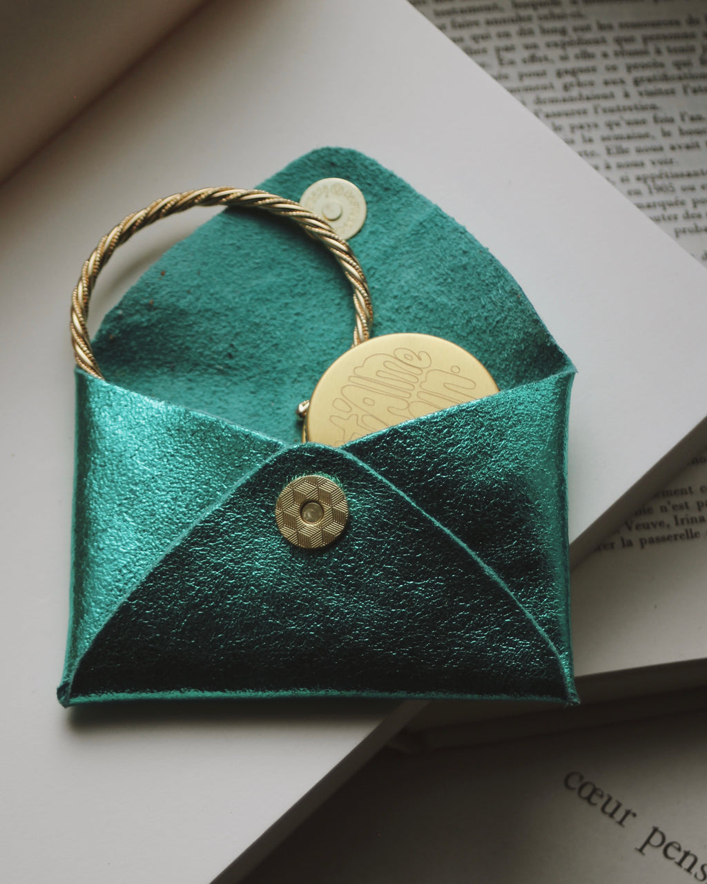 Petite pochette cuir (8 coloris)