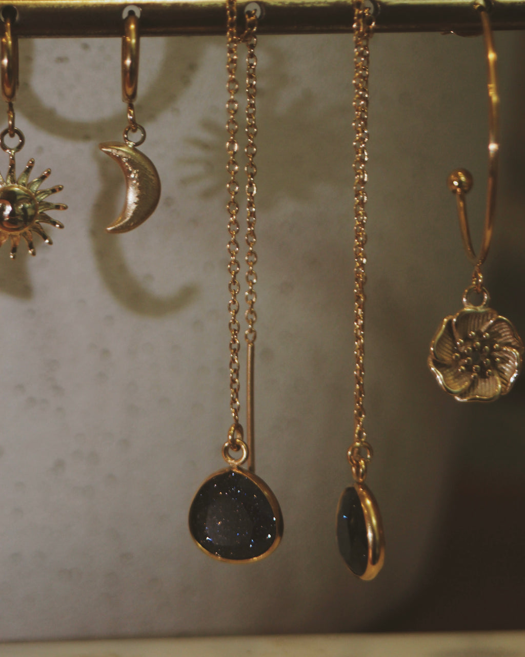 Boucles chaîne nuit