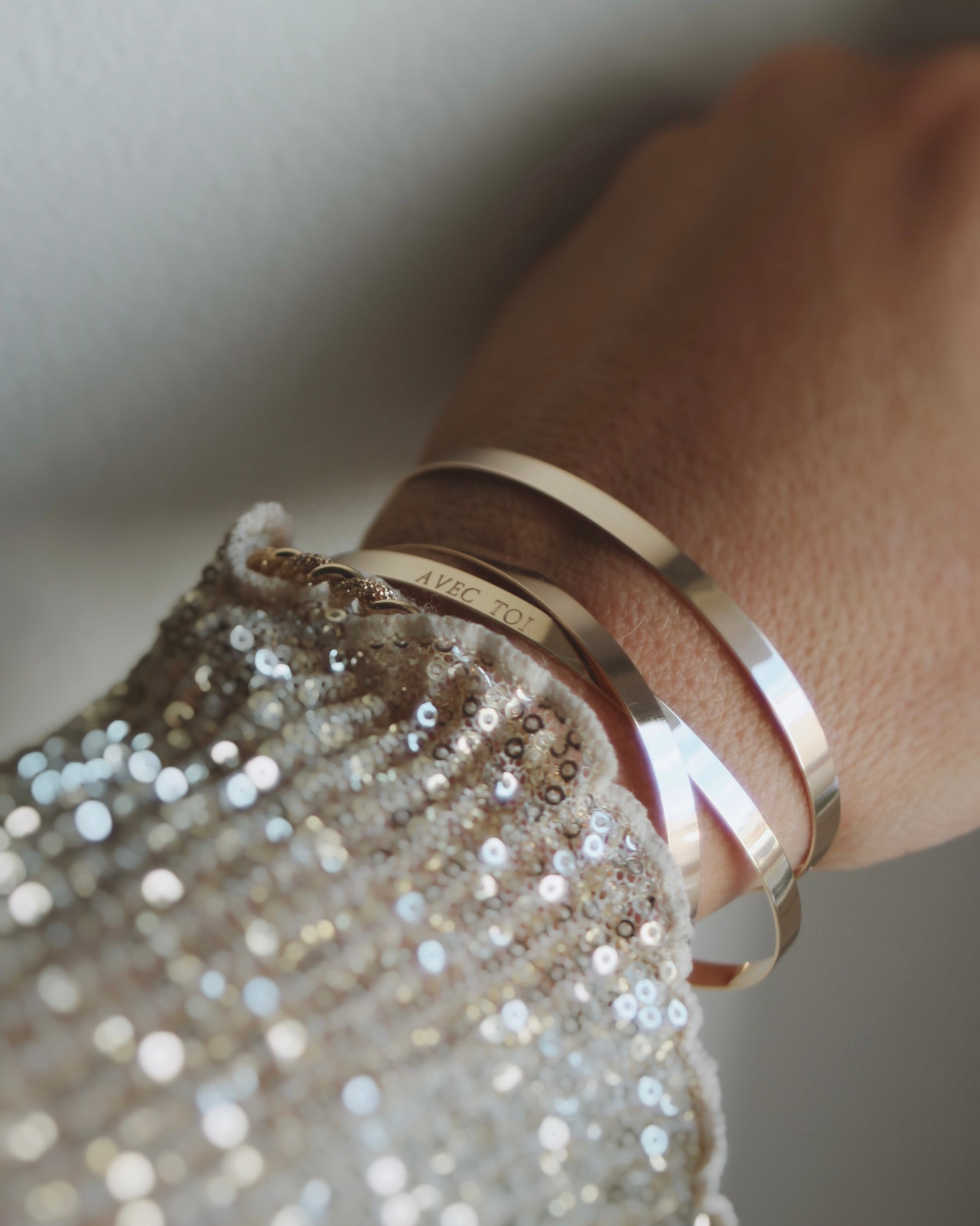 Bracelet ruban (personnalisable)