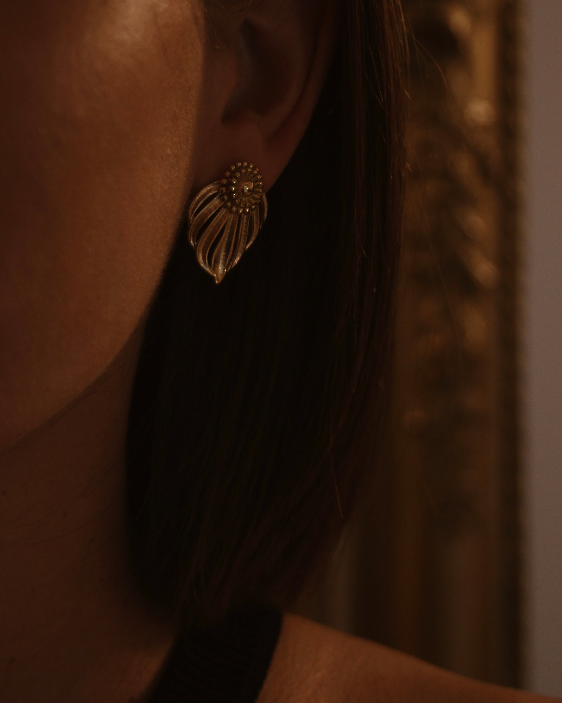 Boucles d’oreilles pistil