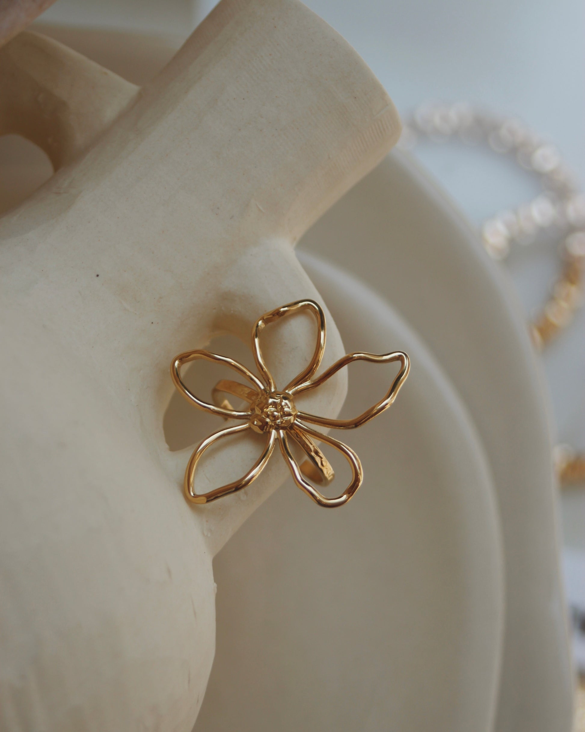 Bague fleur