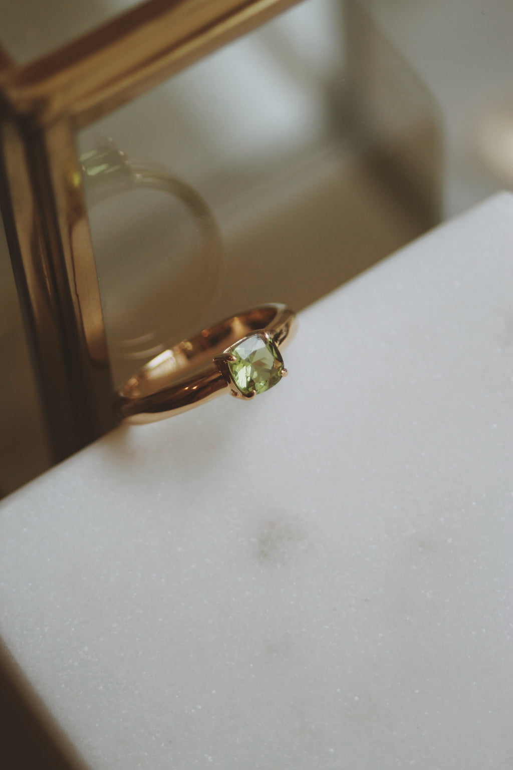 Bague péridot