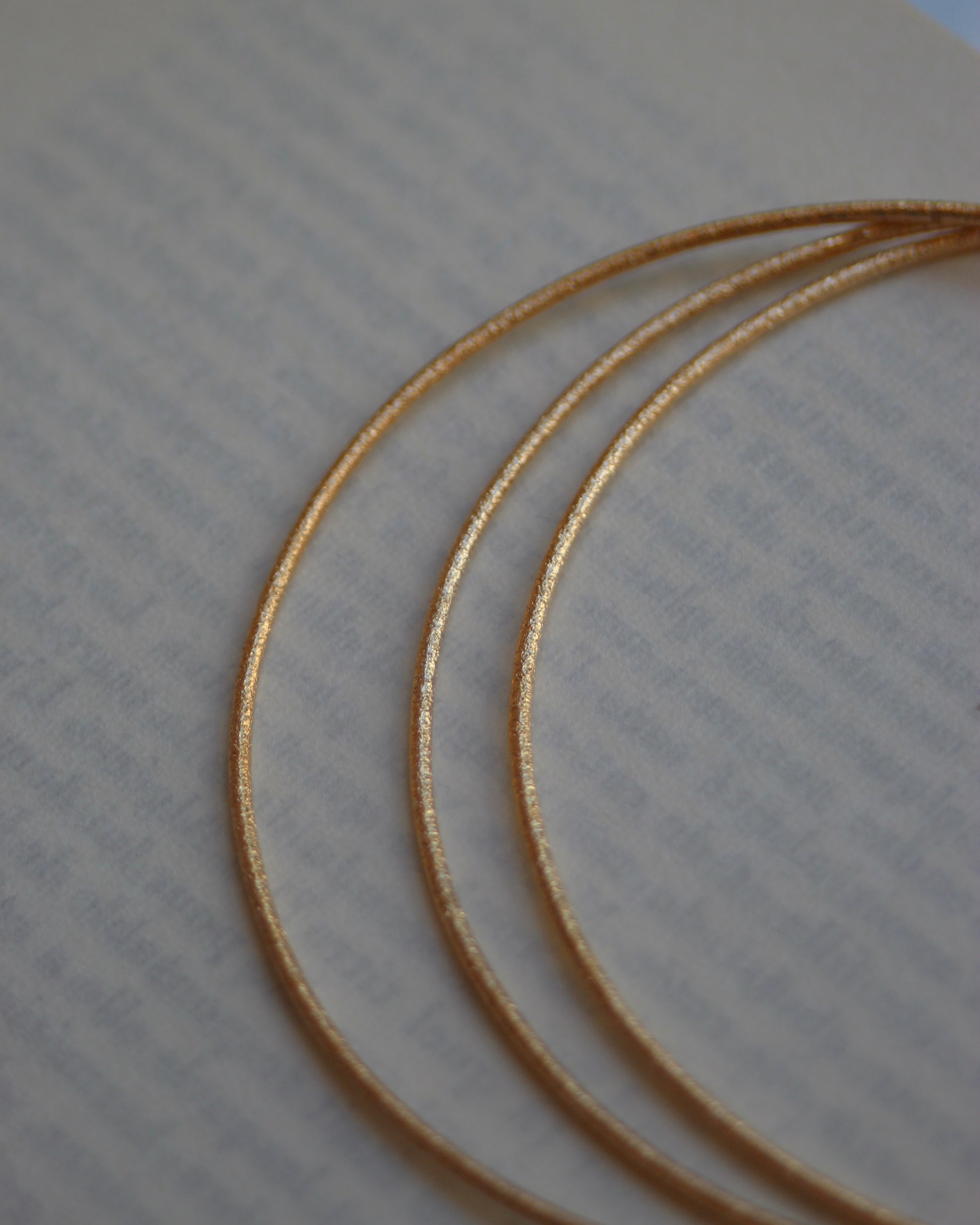 Bracelet jonc brossé