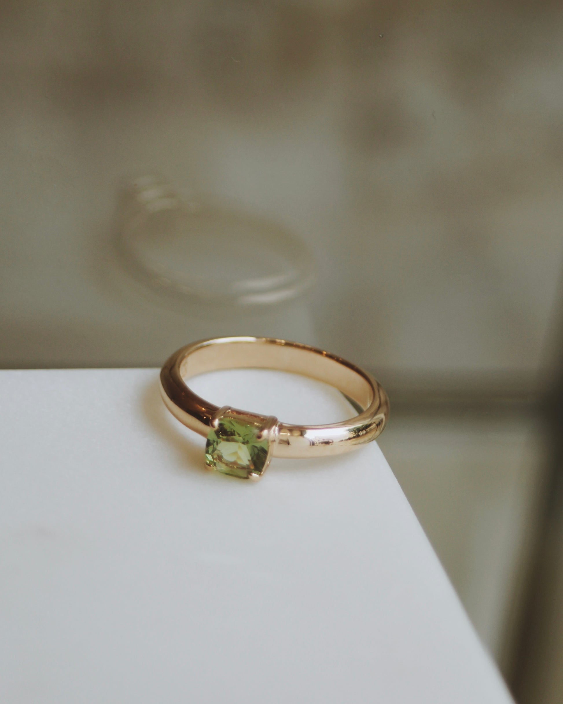 Bague péridot