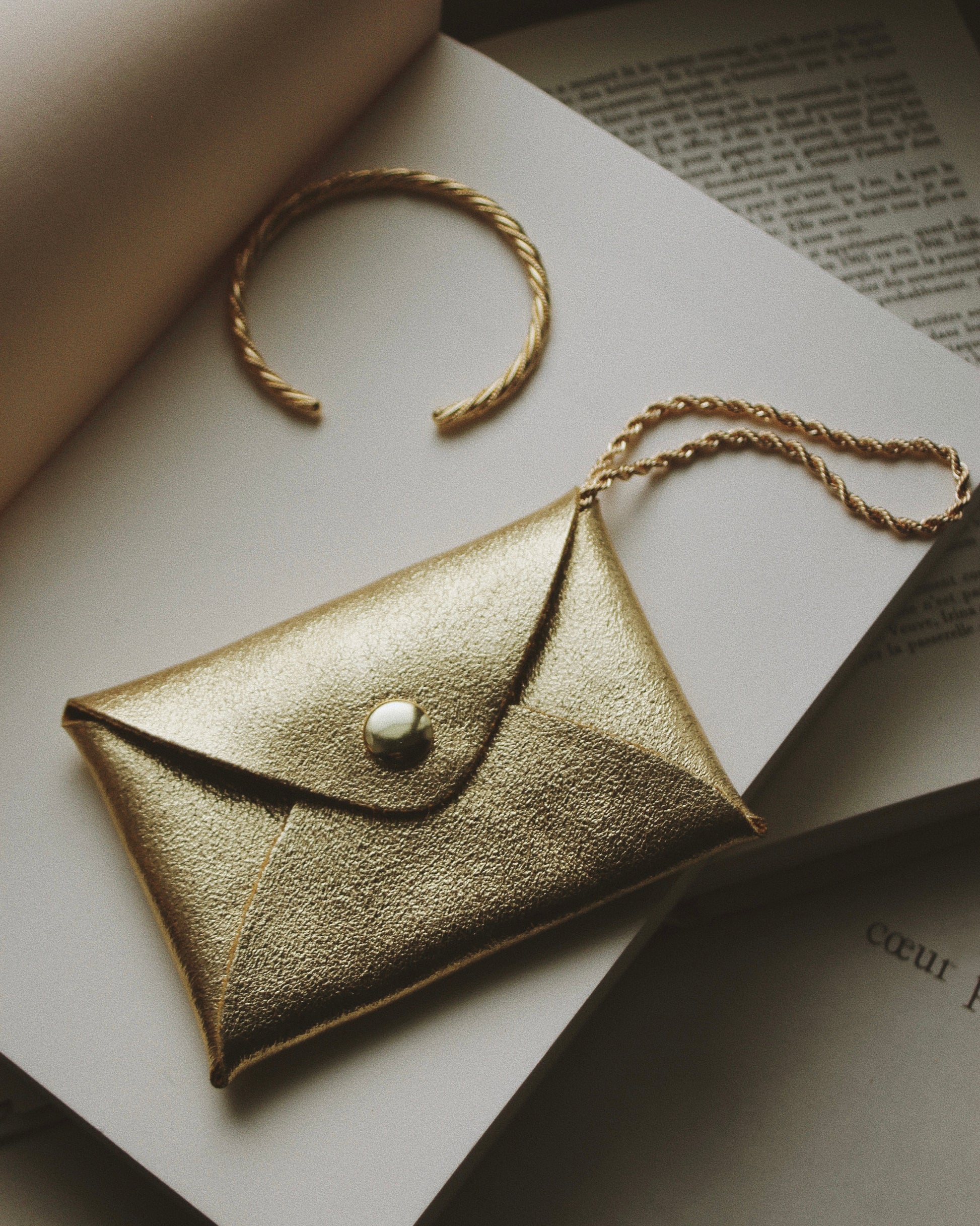 Petite pochette cuir (8 coloris)