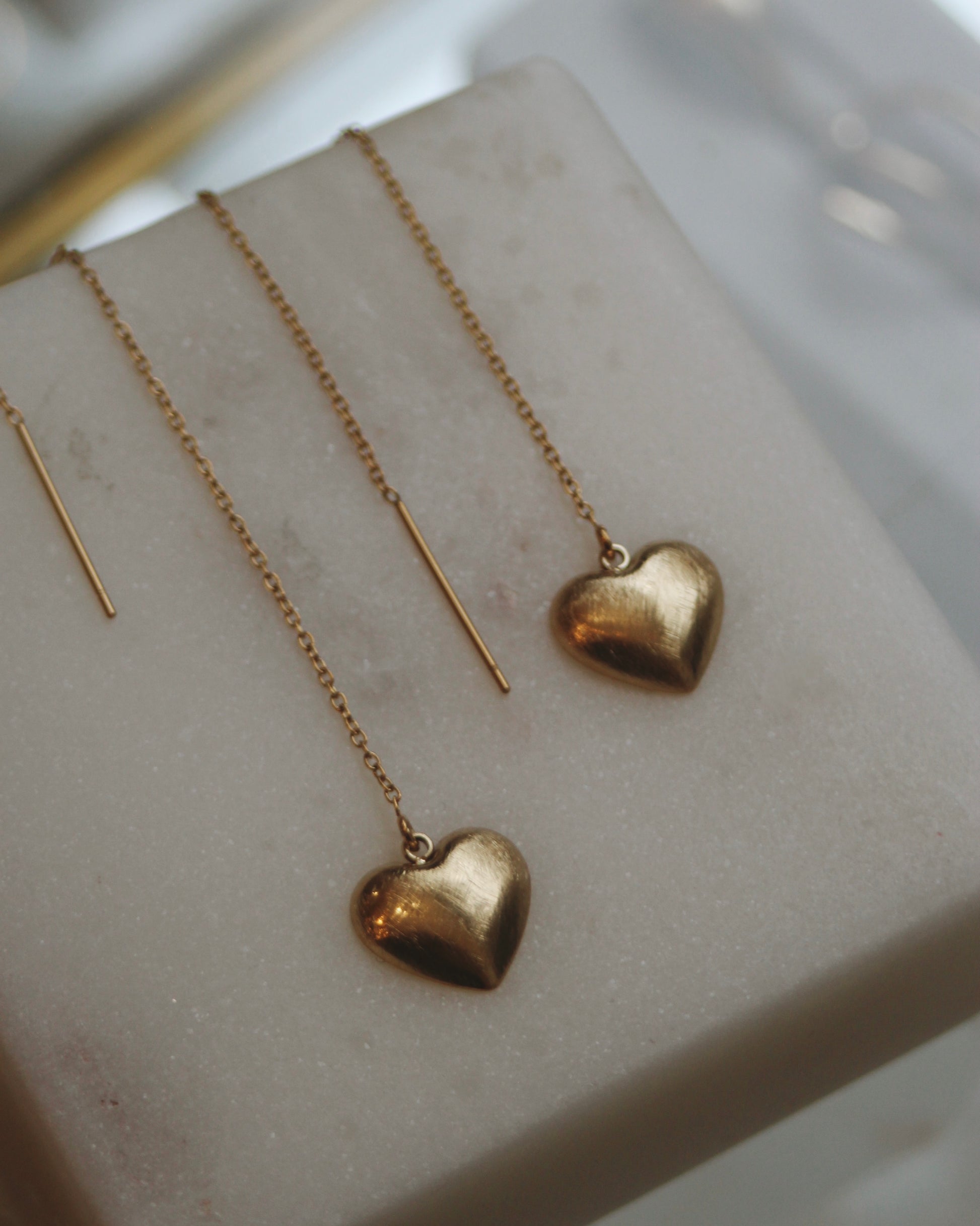 Boucles chaîne cœurs