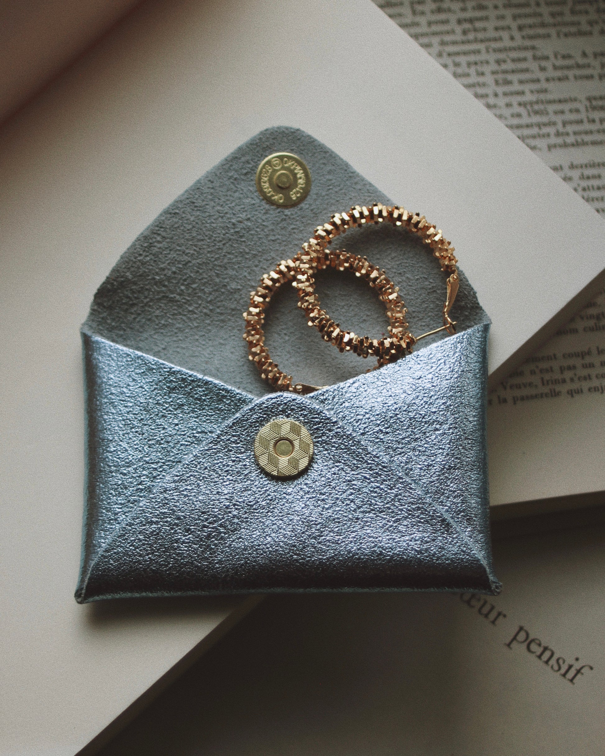 Petite pochette cuir (8 coloris)