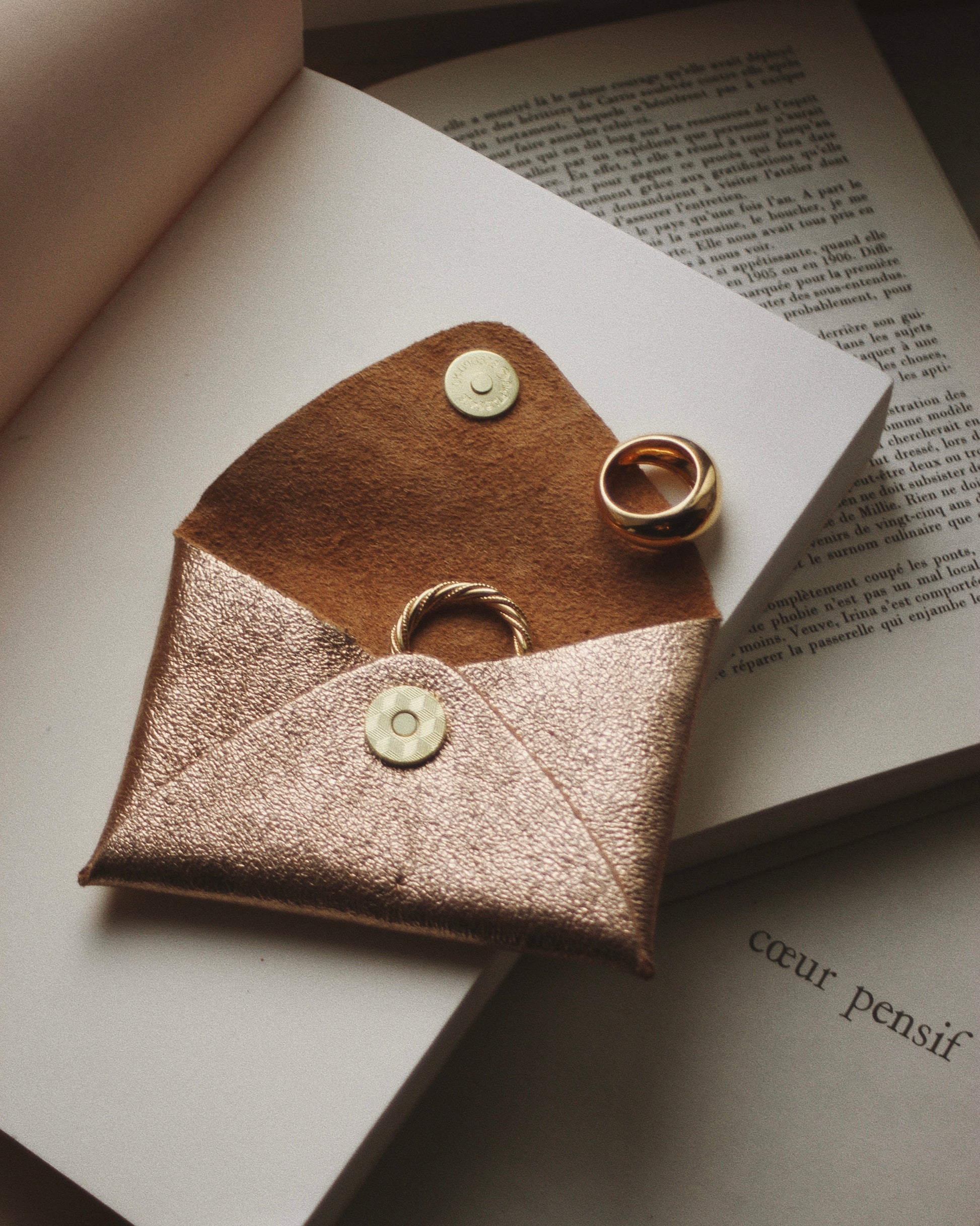 Petite pochette cuir (8 coloris)