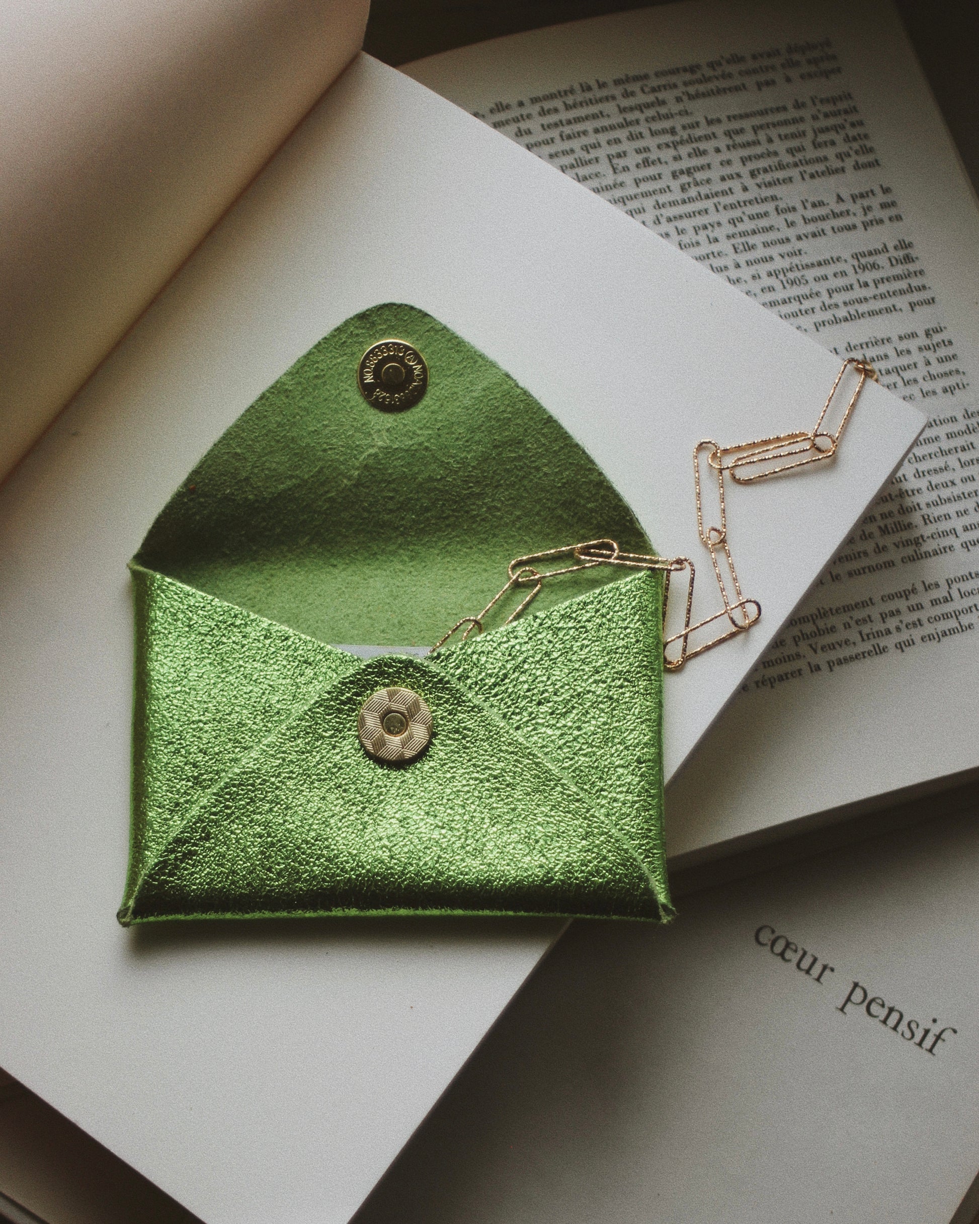 Petite pochette cuir (8 coloris)