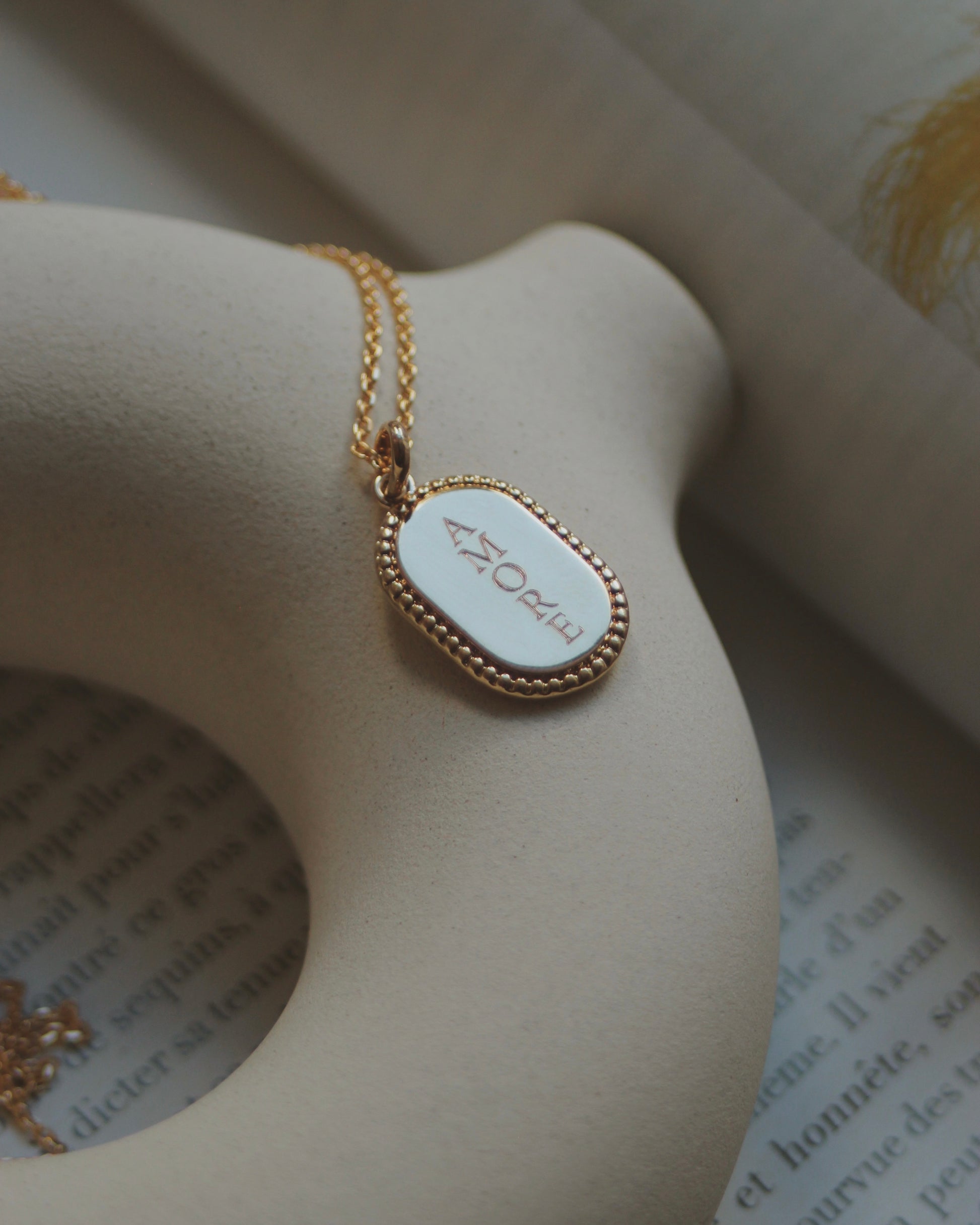 Pendentif Amore (personnalisable)