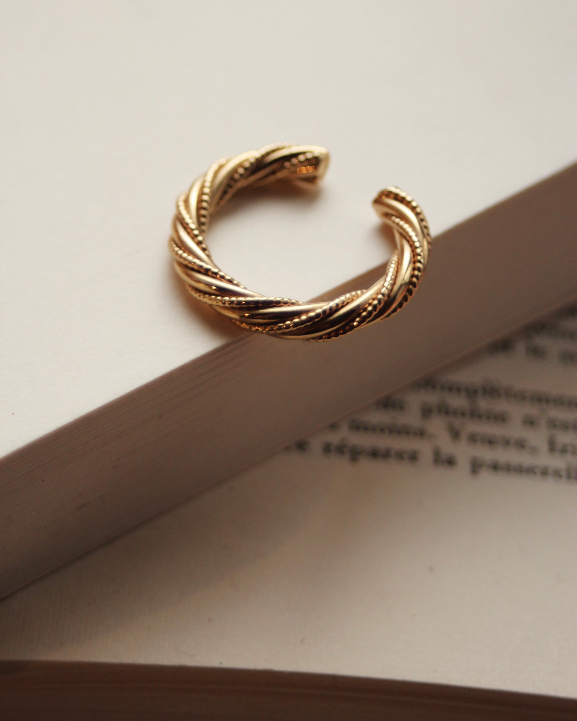 Bague deux fils