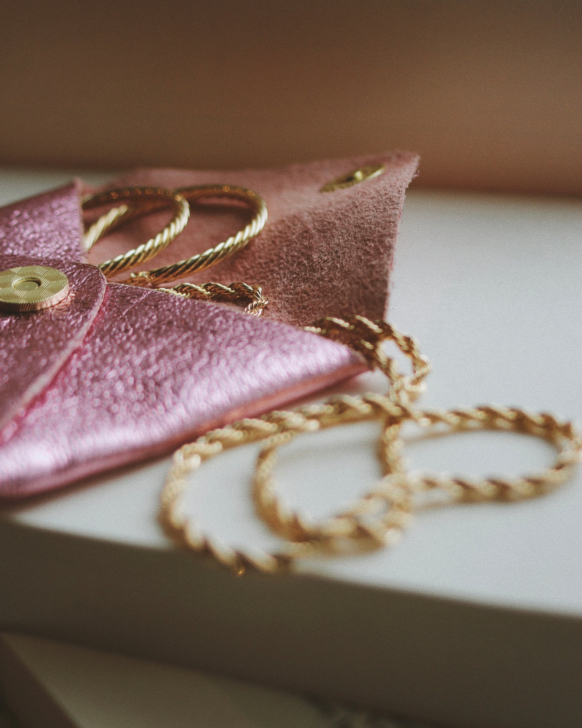 Petite pochette cuir (8 coloris)