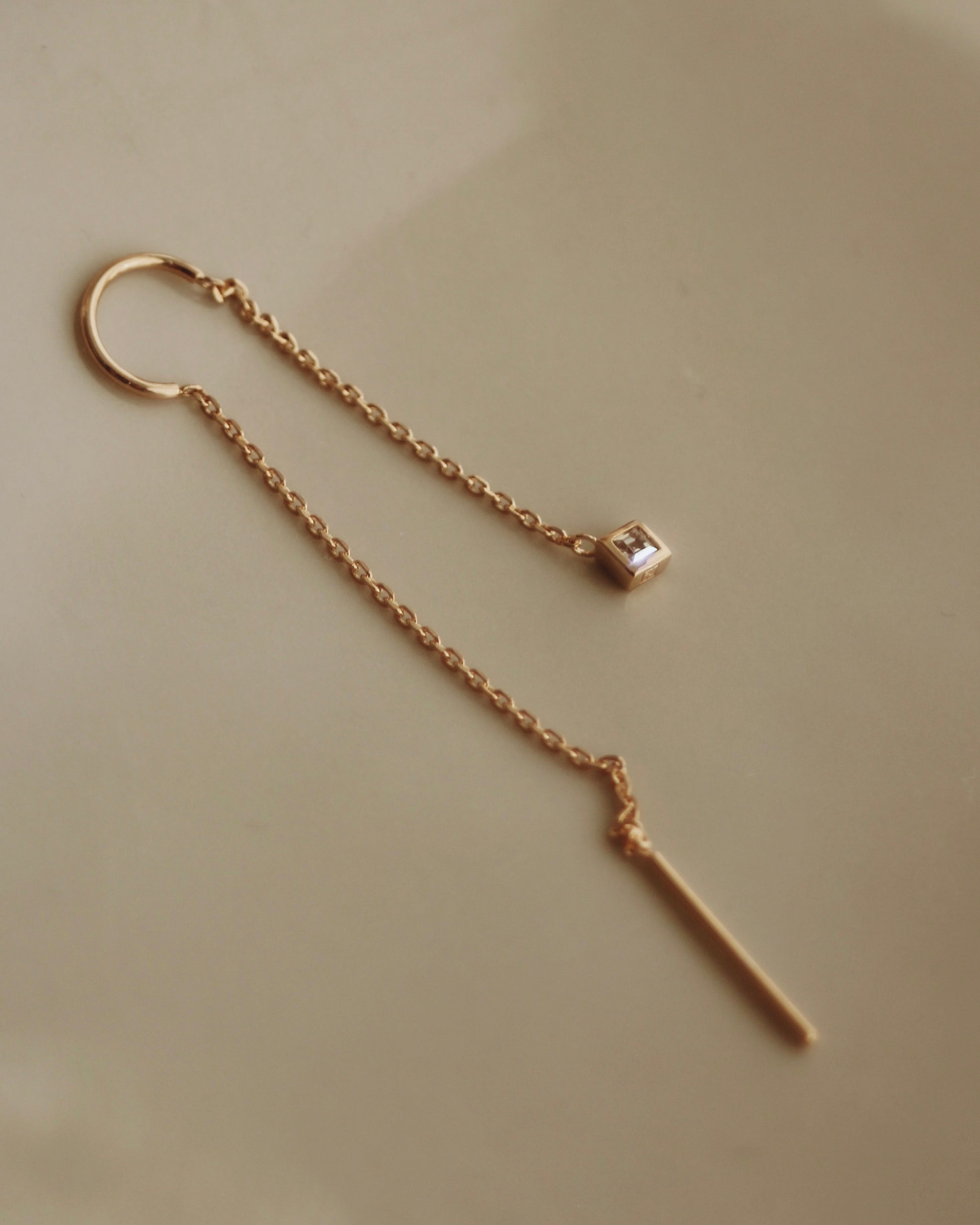 Boucles d'oreilles losange