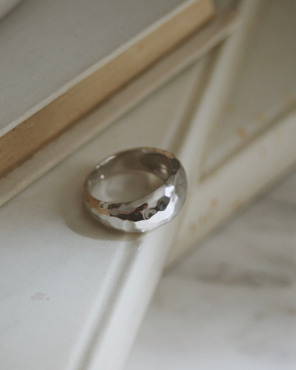 Bold bague argent