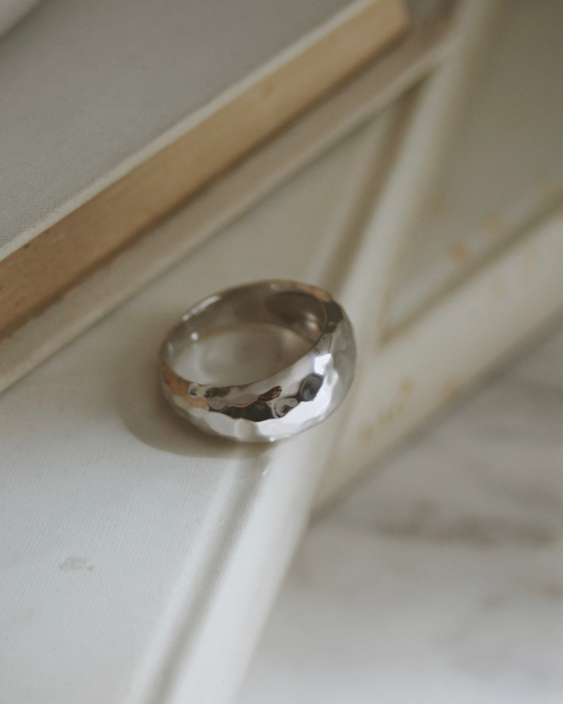 Bold bague argent