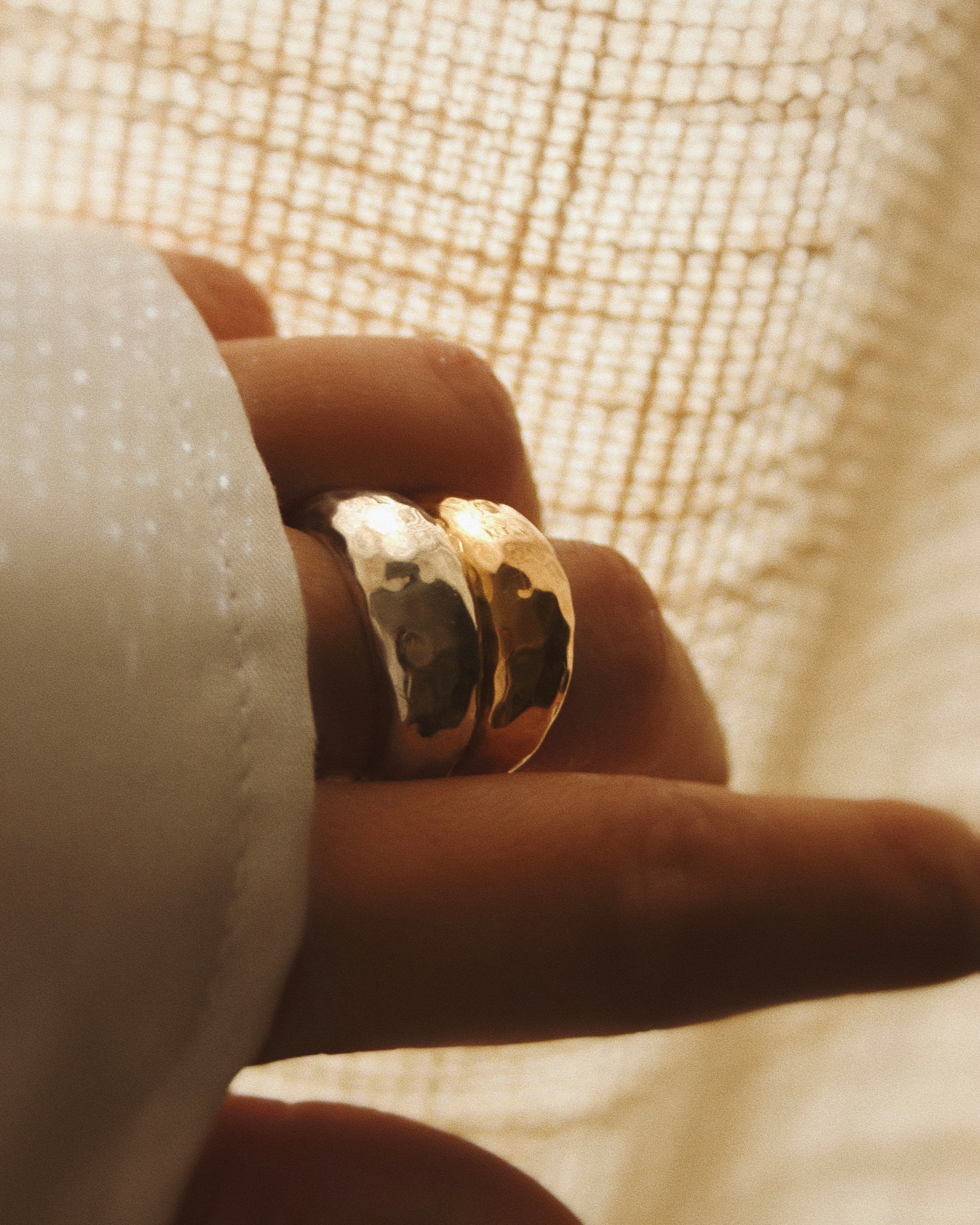 Bold bague argent