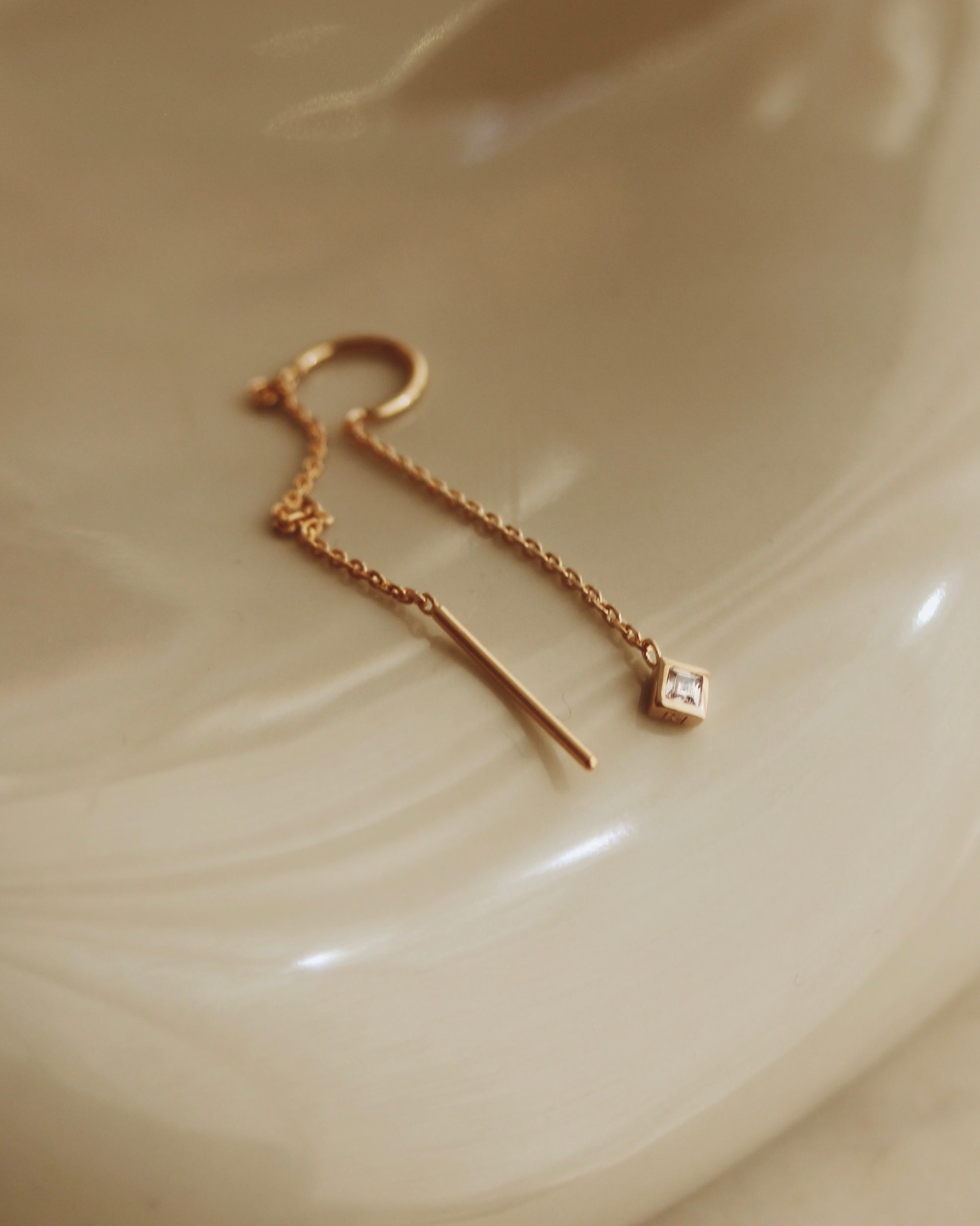 Boucles d'oreilles losange