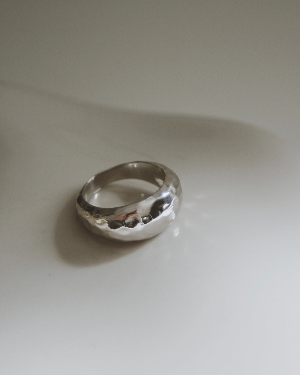 Bold bague argent