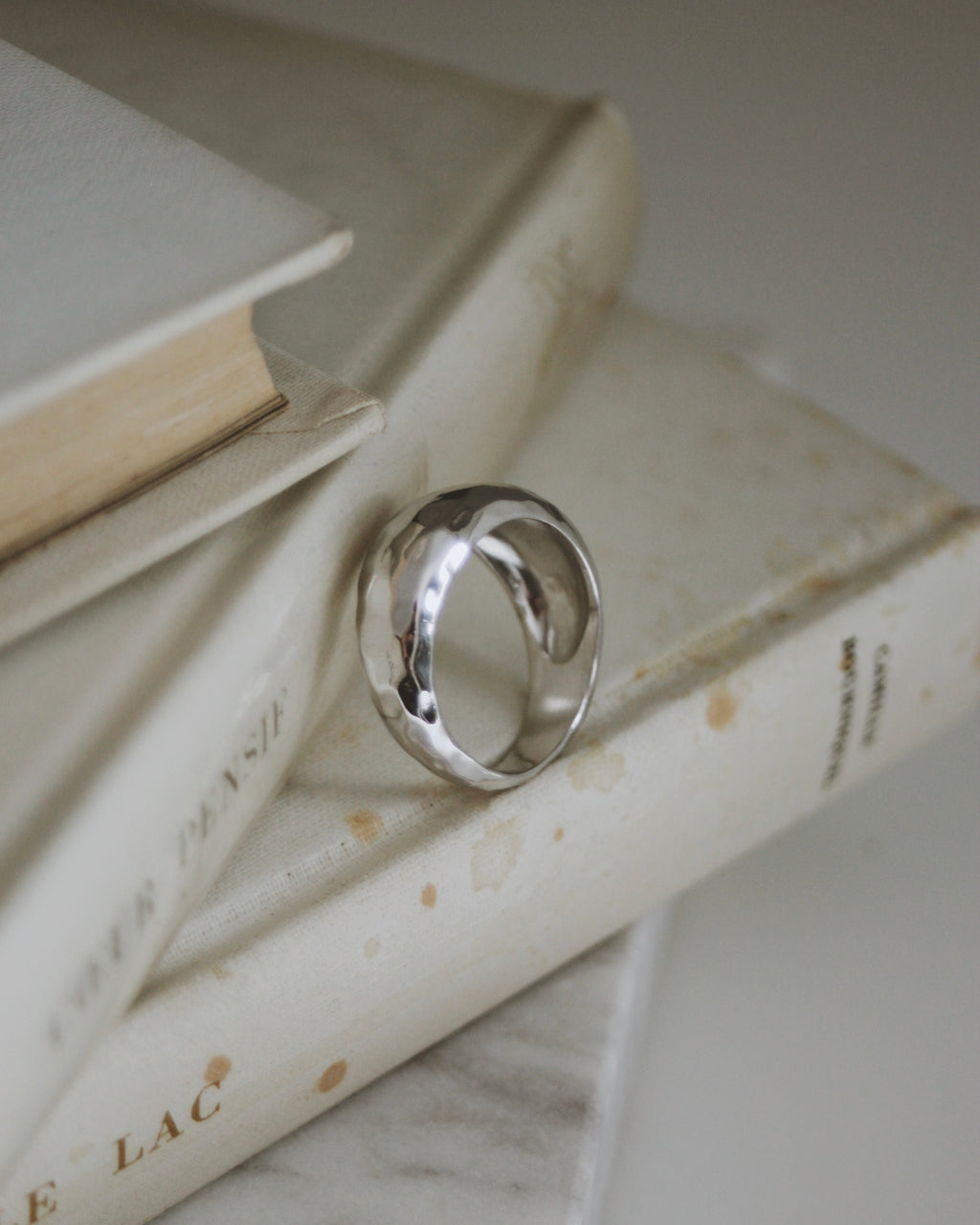 Bold bague argent
