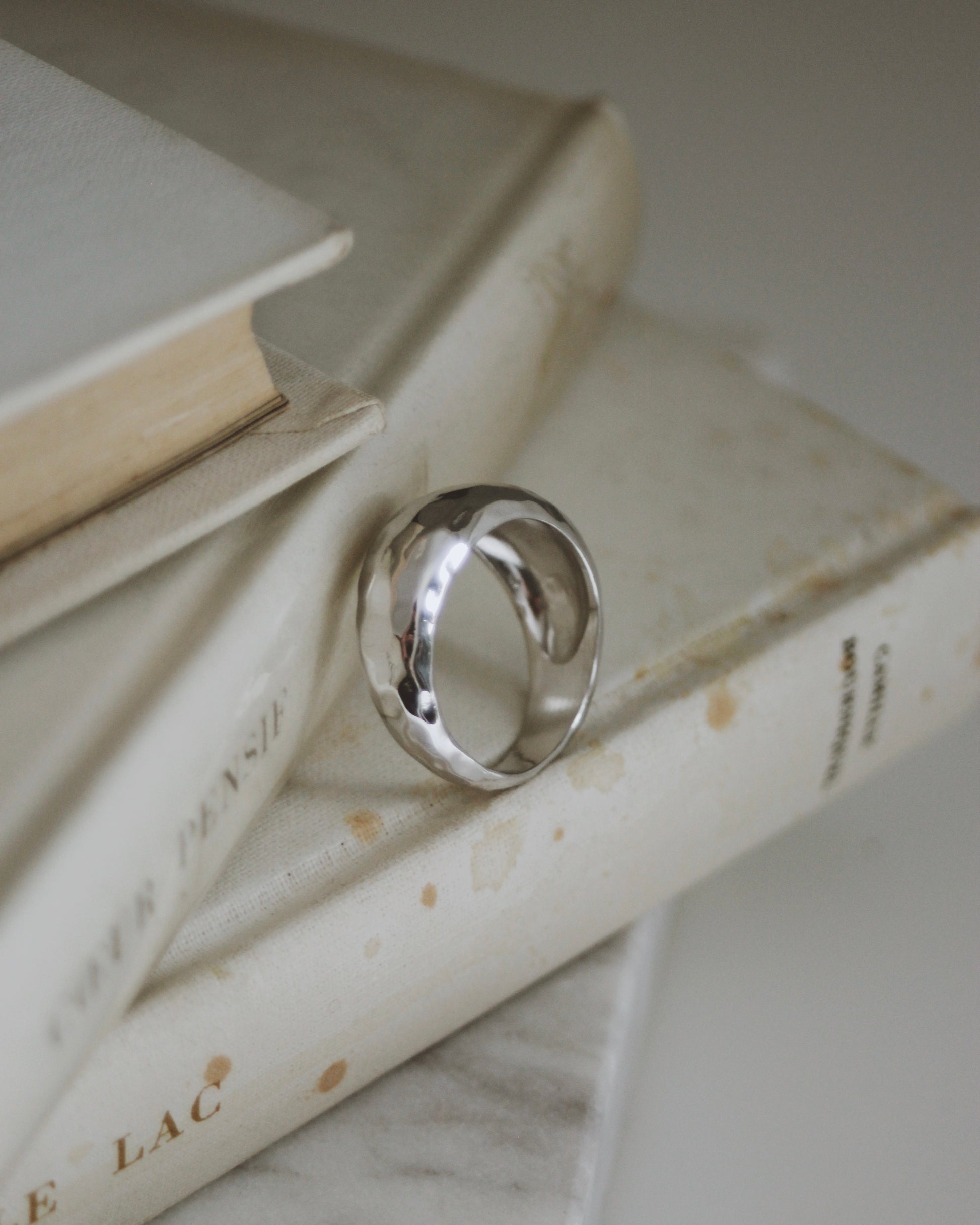 Bold bague argent