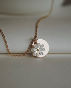 Collier Daisy 20mm (personnalisable)