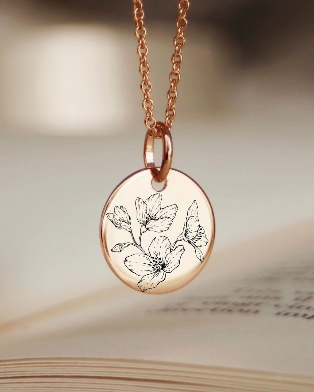 Bracelet médaille 15mm (personnalisable)