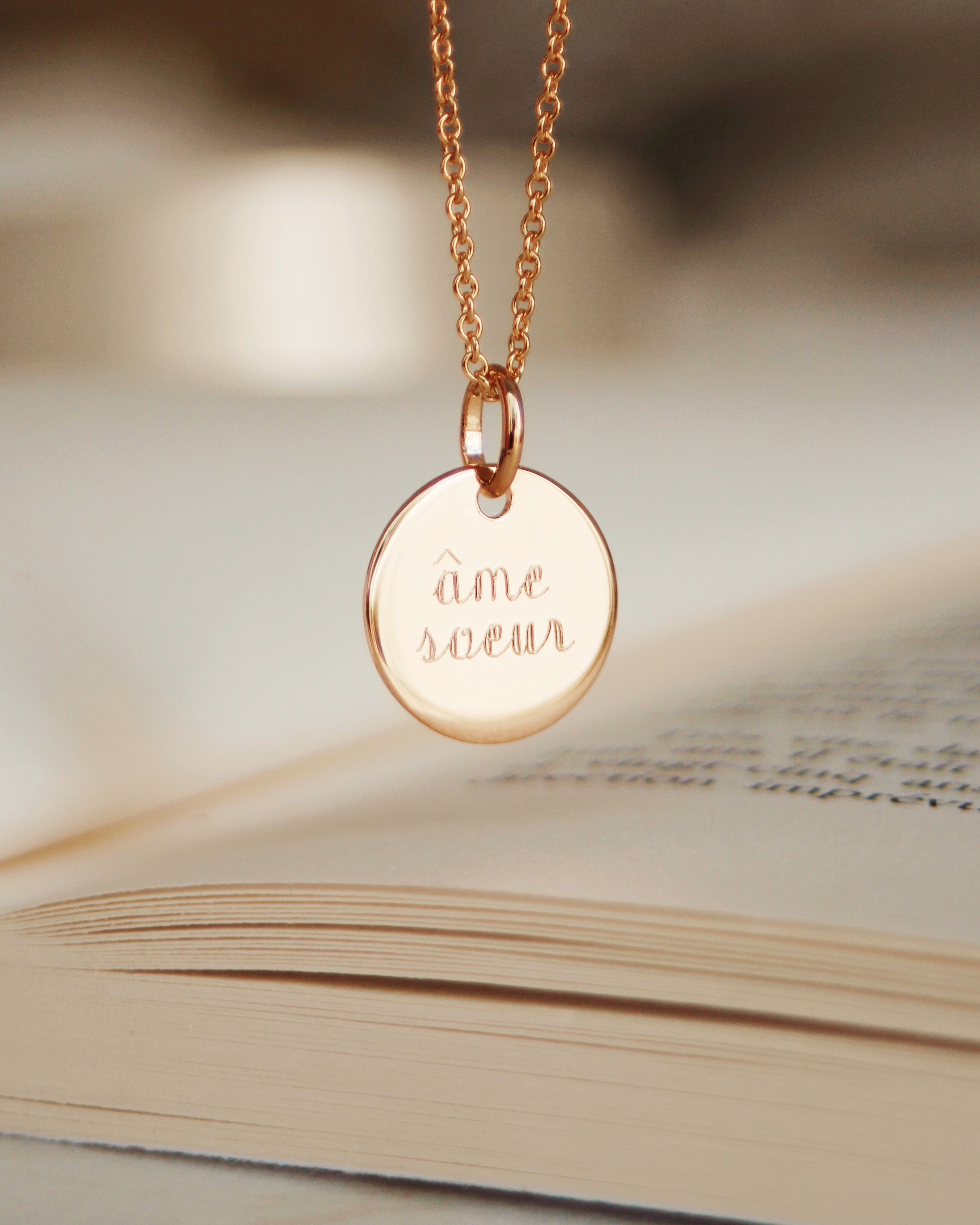 Médaille plate 15mm (personnalisable)