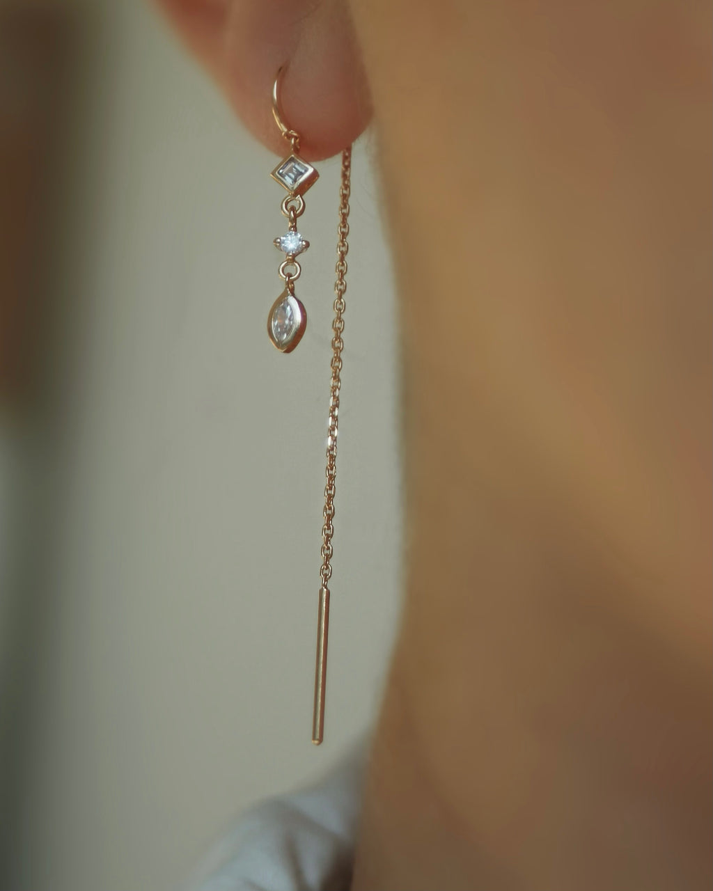 Boucles d’oreilles Pluie
