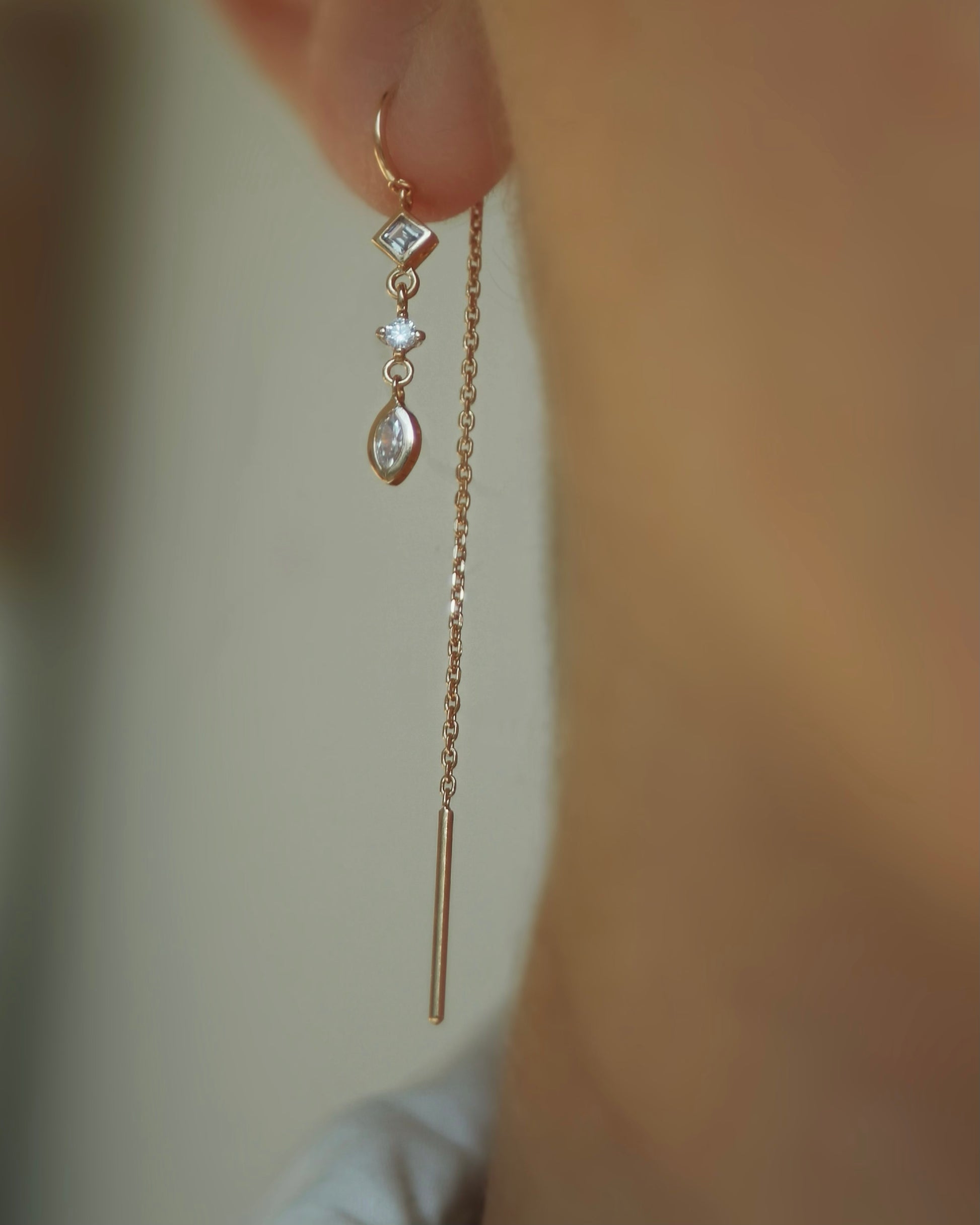 Boucles d’oreilles Pluie