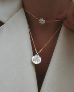 Collier Daisy 15mm (personnalisable)