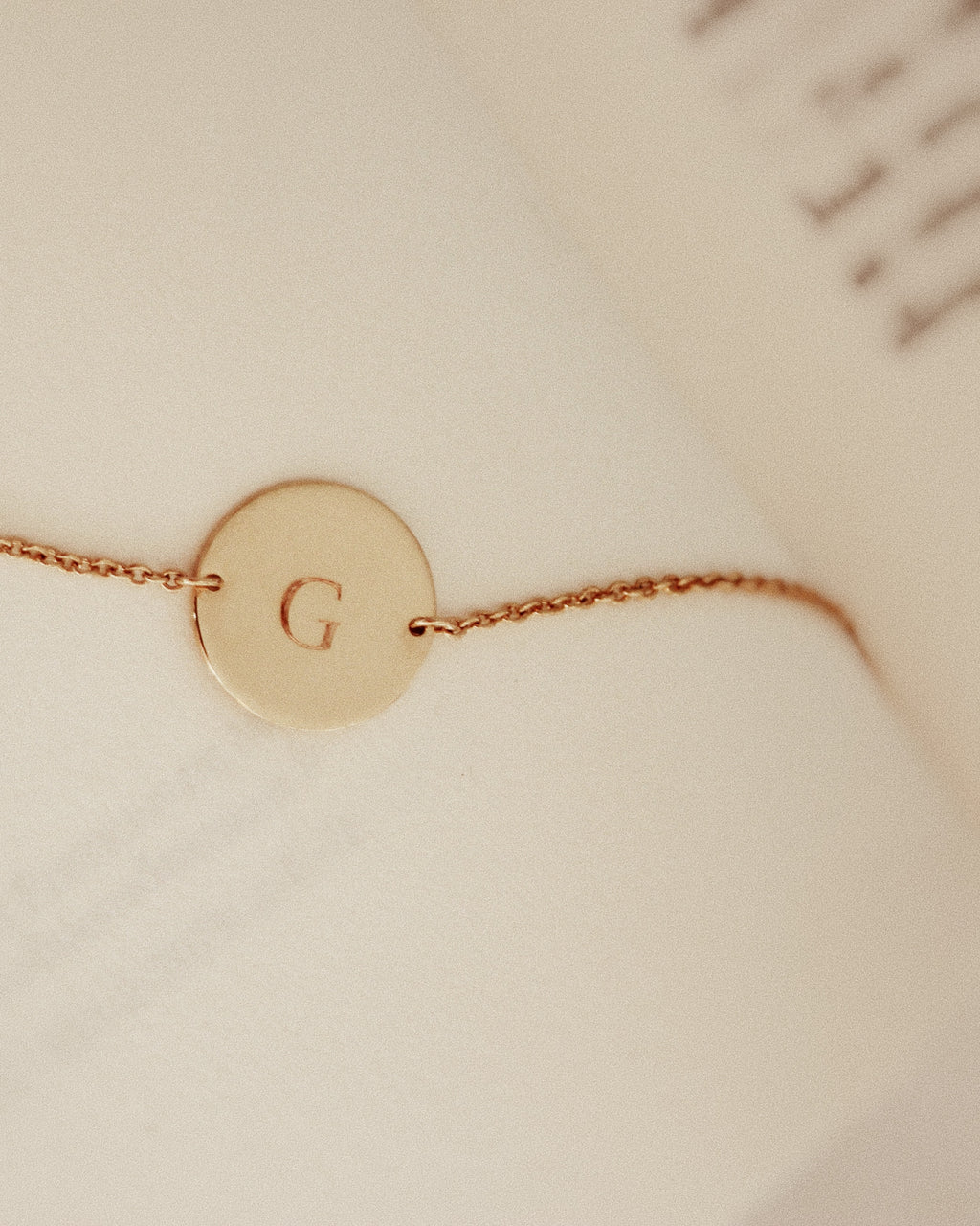 Bracelet médaille 15mm (personnalisable)