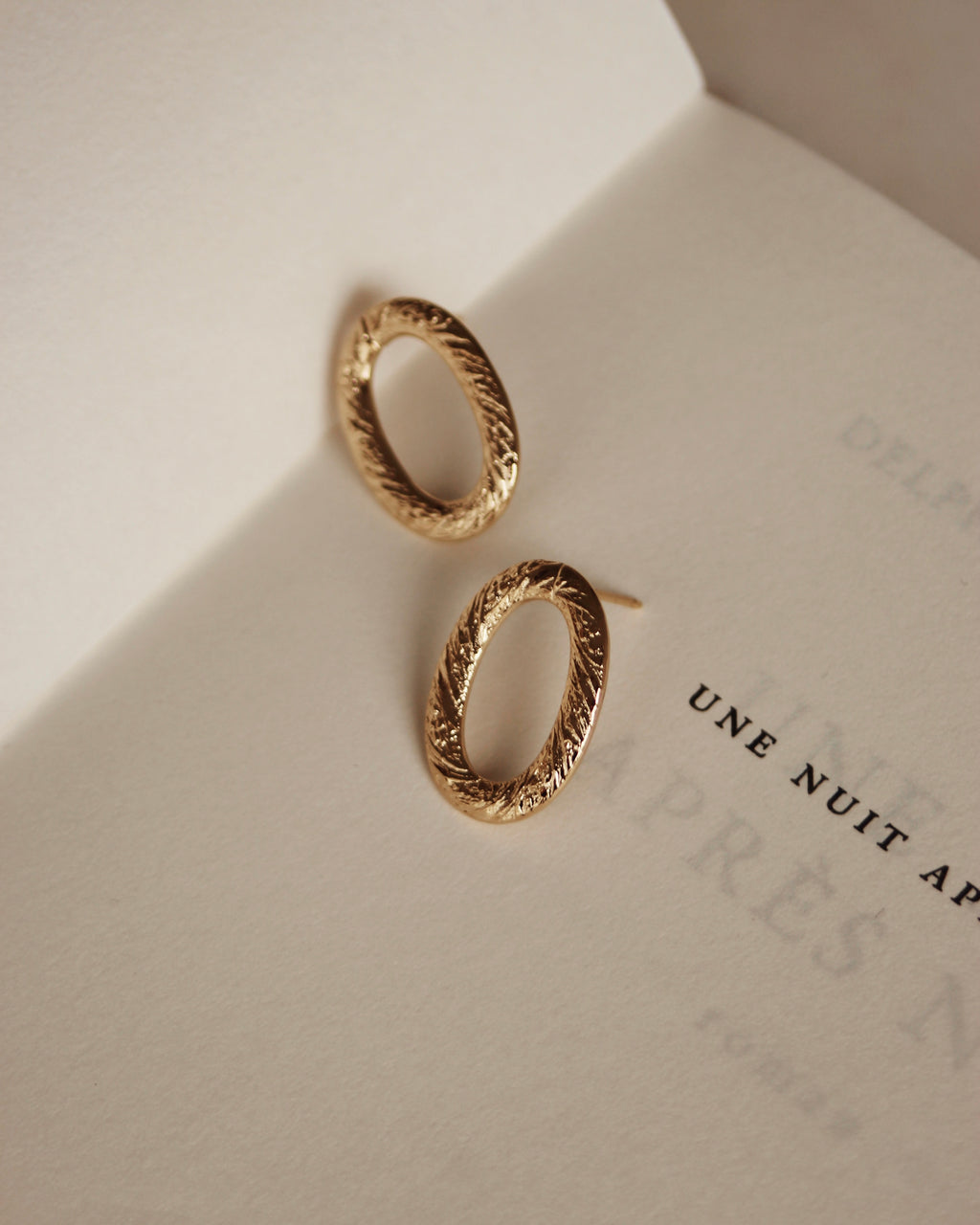 Boucles d'oreilles Éclipse