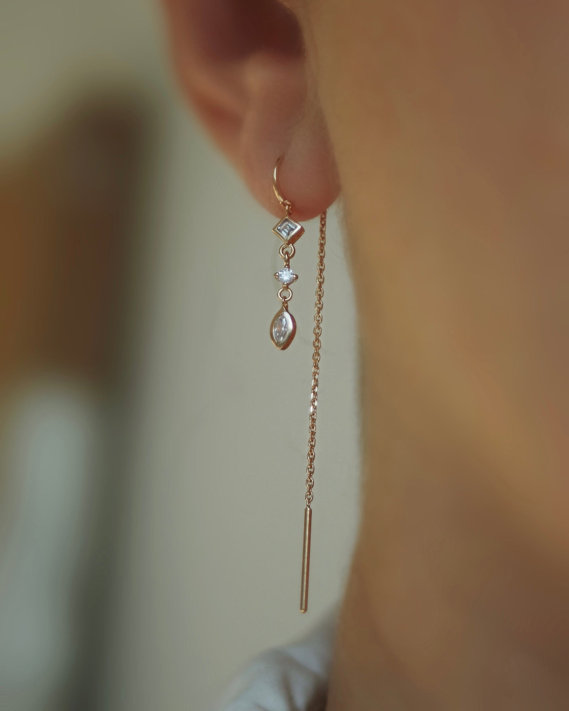 Boucles d’oreilles Pluie