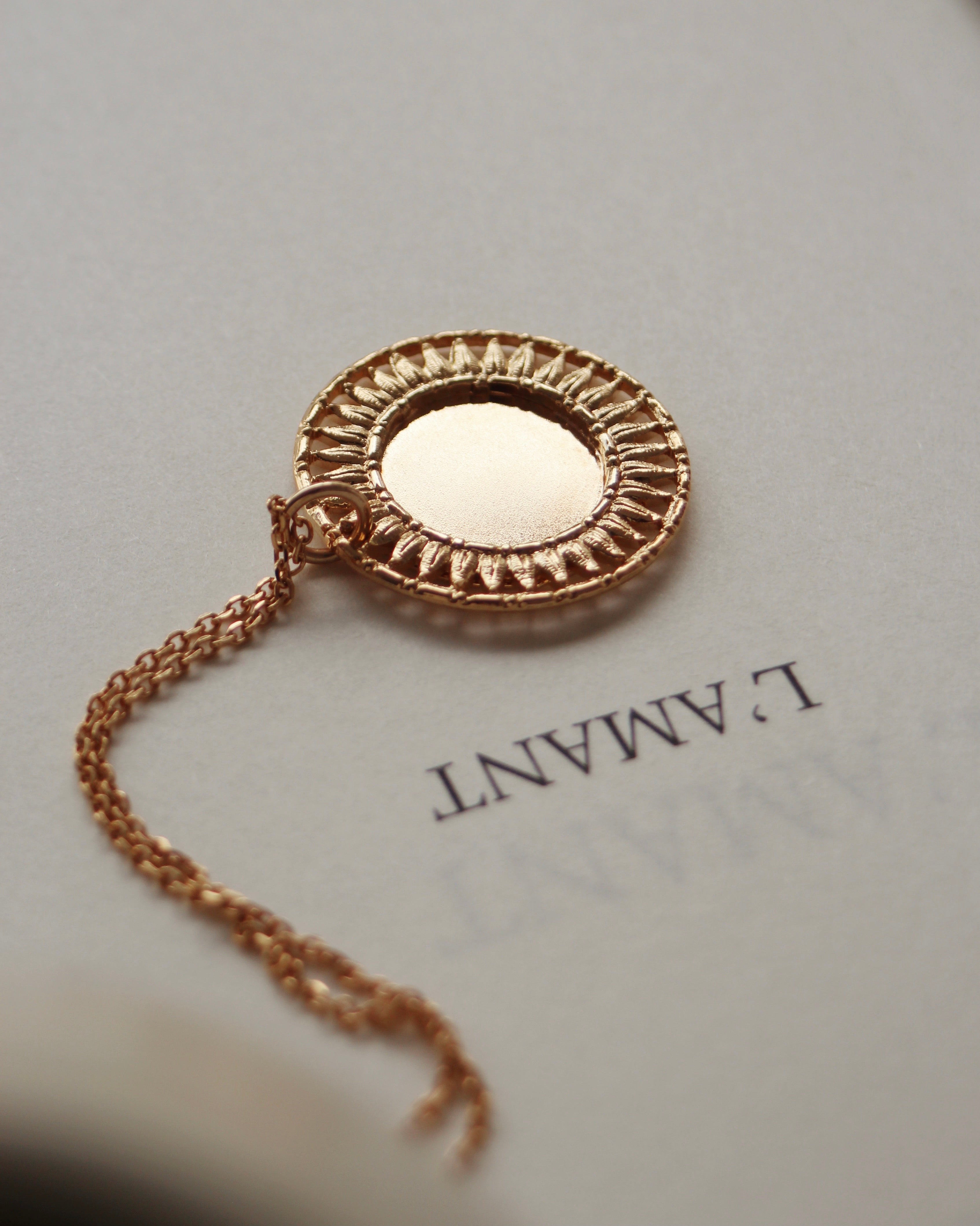 Pendentif ferveur (personnalisable)