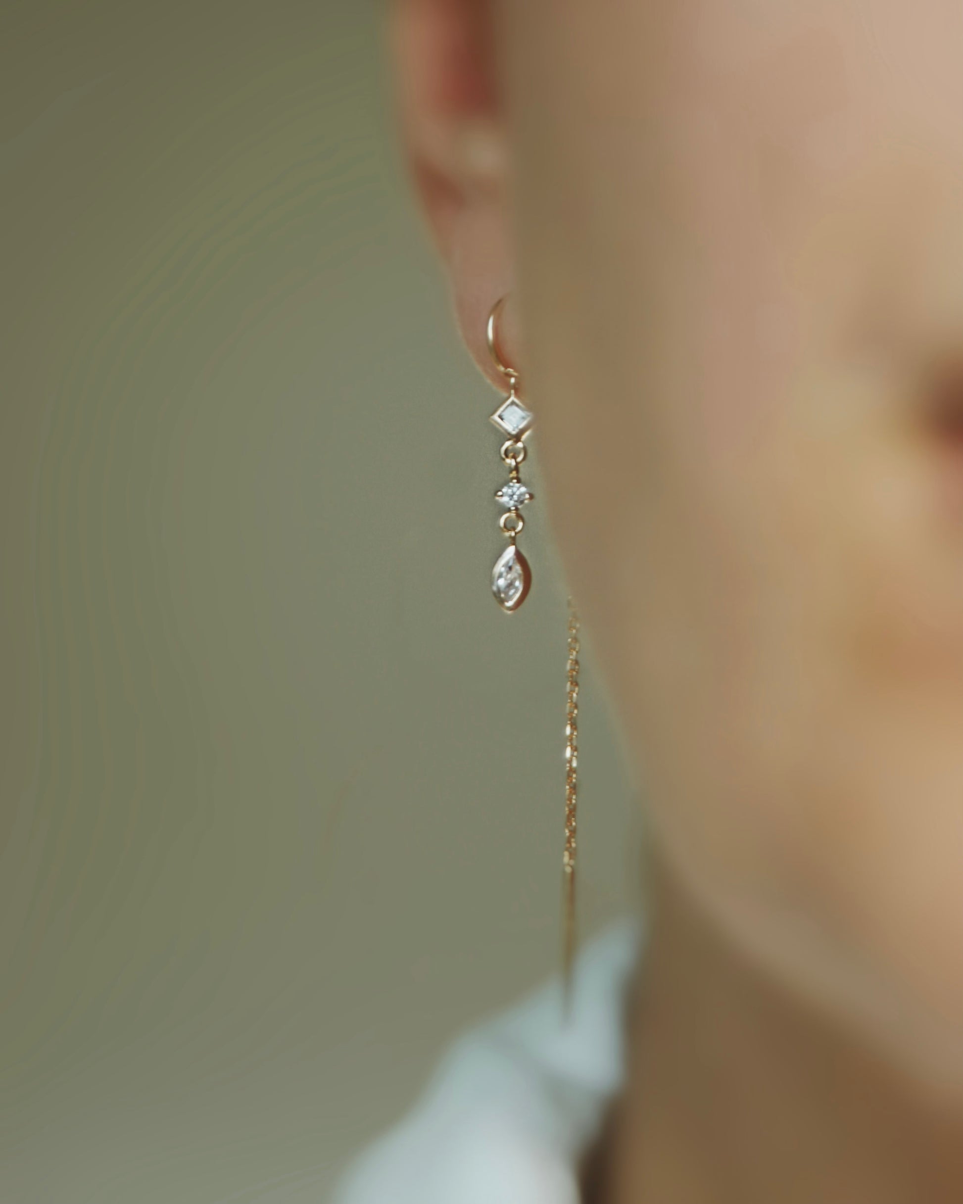 Boucles d’oreilles Pluie